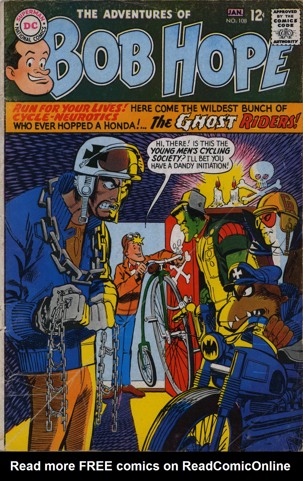 Read online The Adventures of Bob Hope comic -  Issue #108 - 1