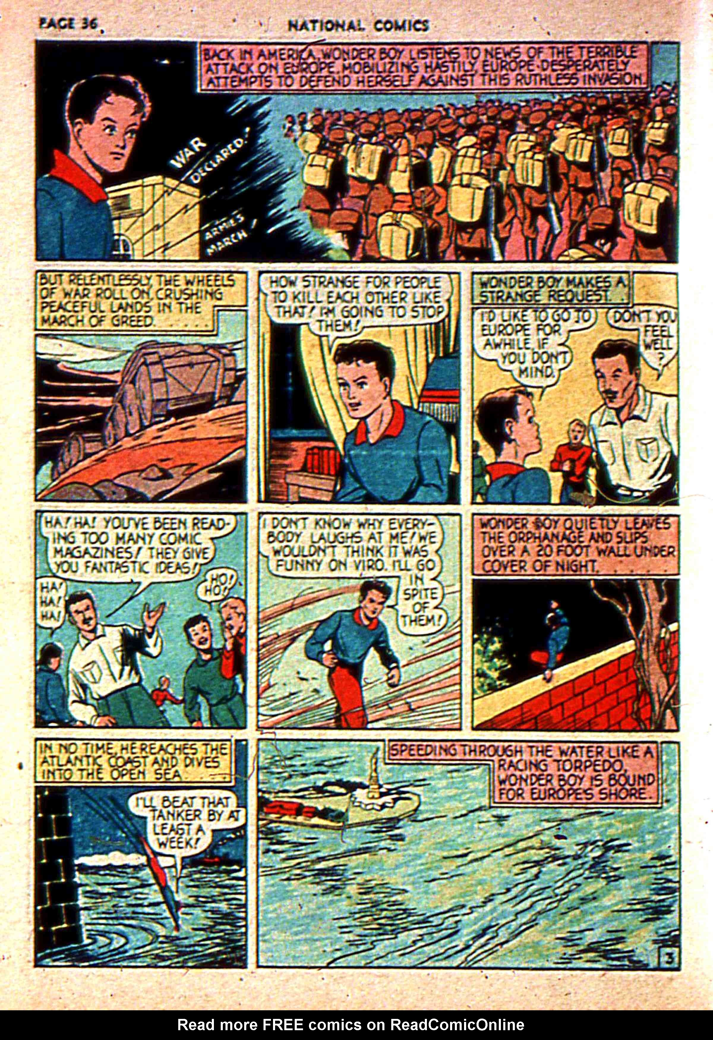 Read online National Comics comic -  Issue #1 - 38