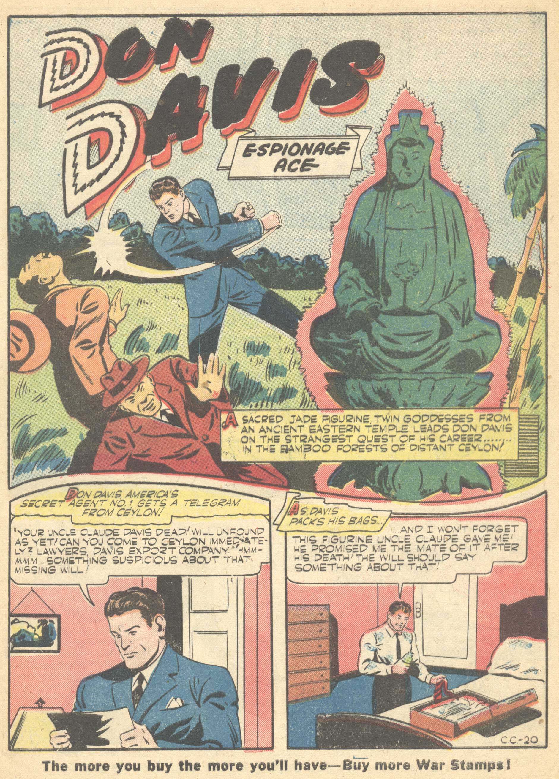 Read online Startling Comics comic -  Issue #28 - 45