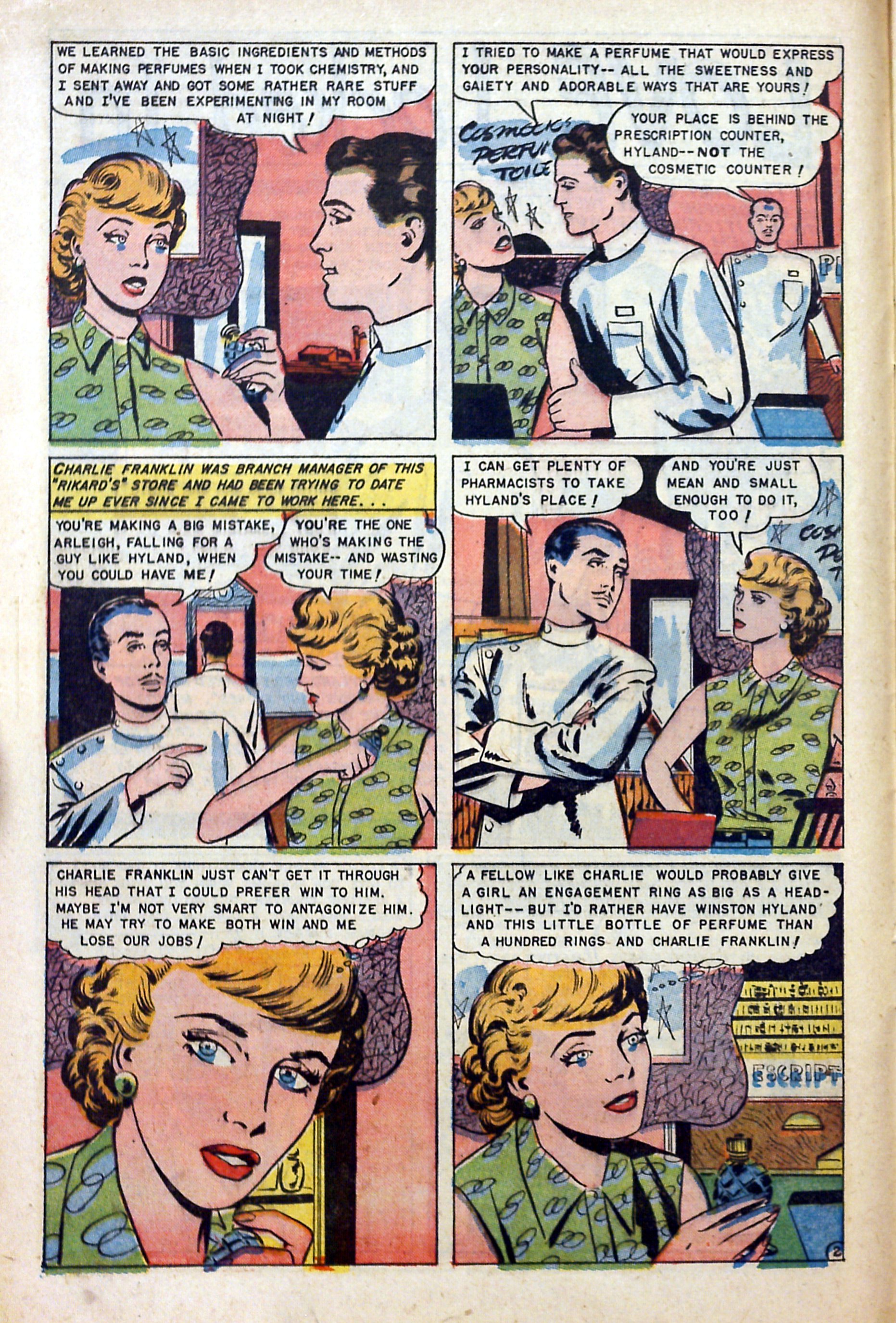 Read online Glamorous Romances comic -  Issue #62 - 12