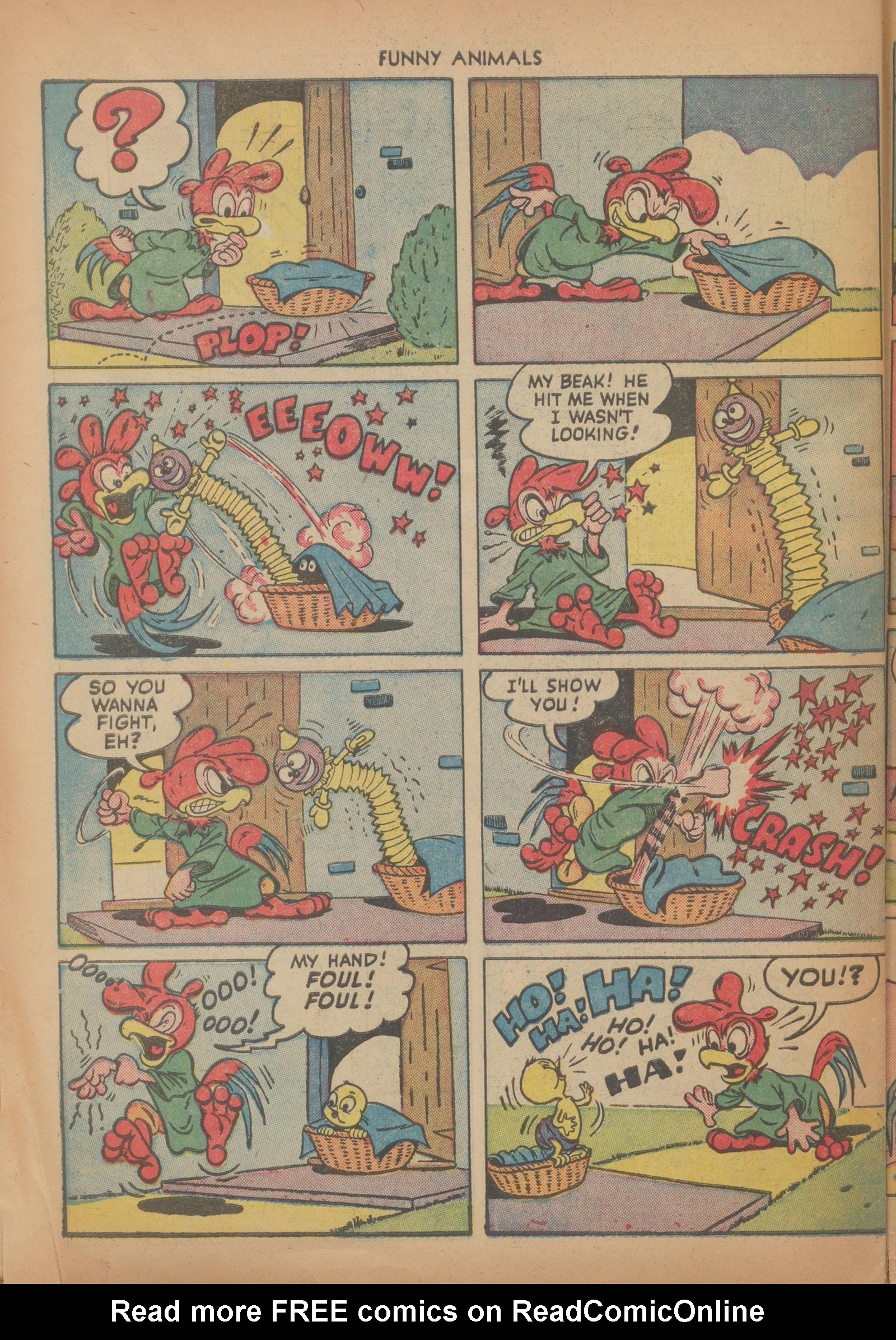 Read online Fawcett's Funny Animals comic -  Issue #69 - 30