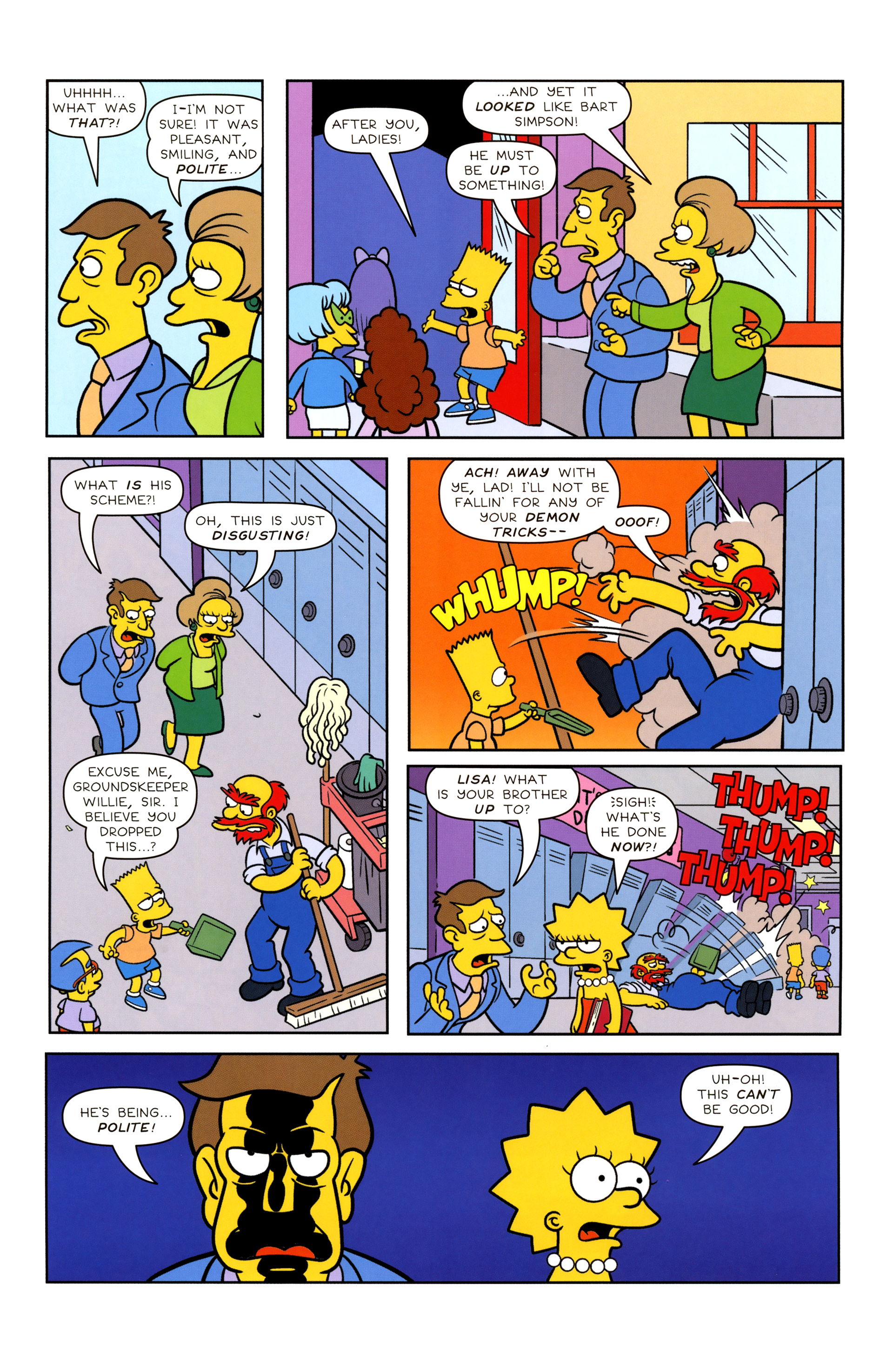 Read online Bongo Comics Free-For-All! comic -  Issue #2013 - 4