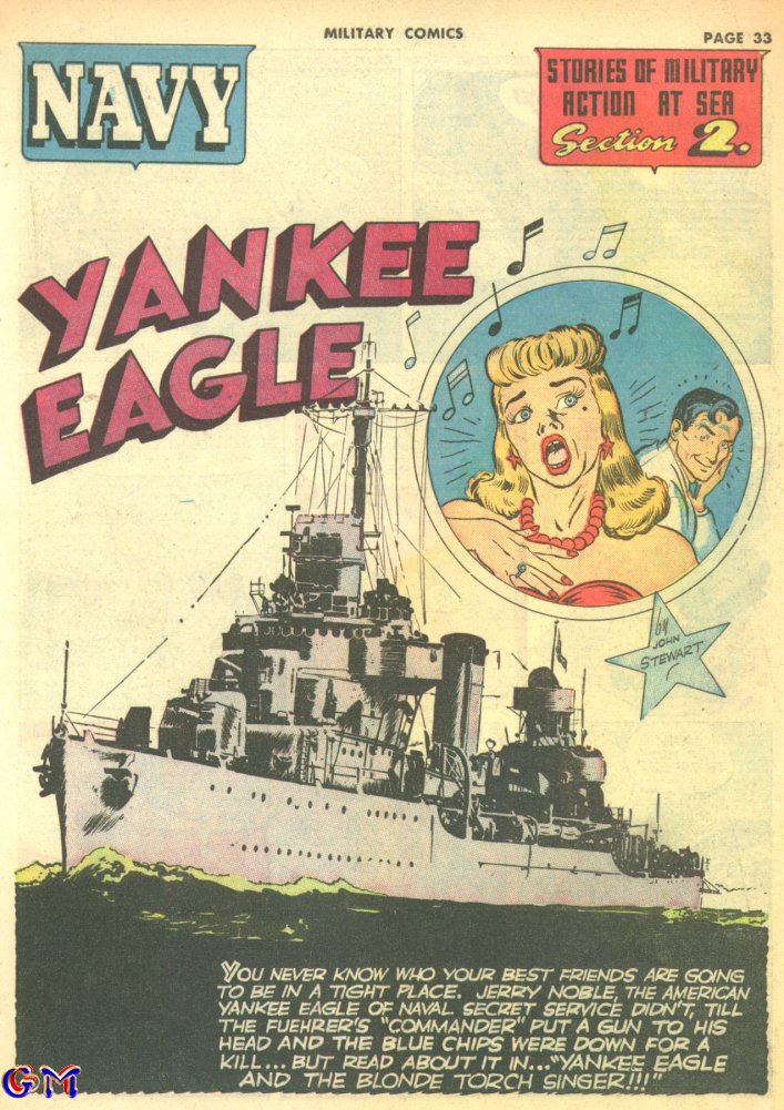 Read online Military Comics comic -  Issue #8 - 35