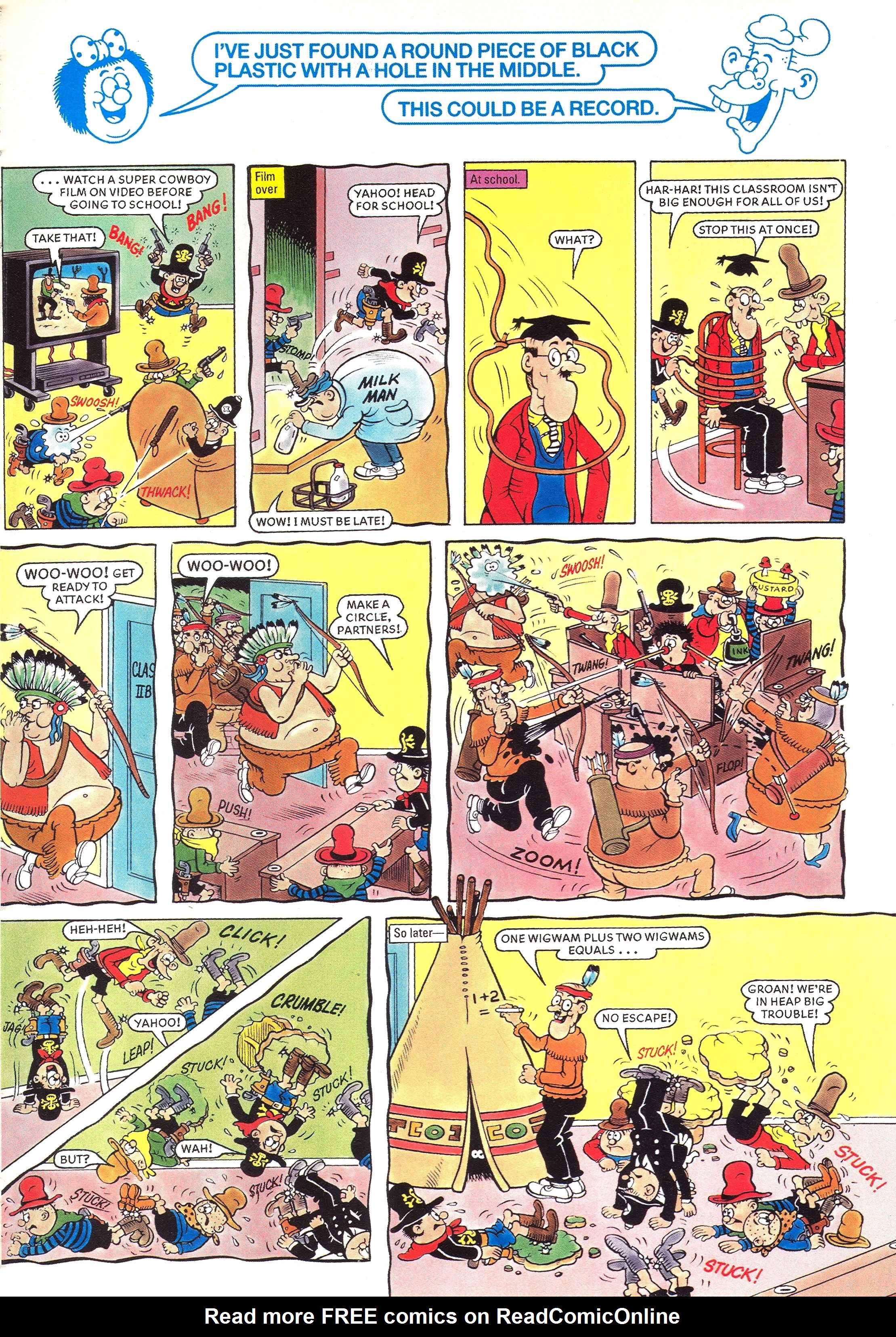 Read online Bash Street Kids comic -  Issue #2003 - 21