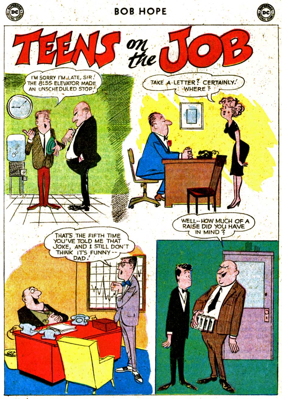 Read online The Adventures of Bob Hope comic -  Issue #75 - 21