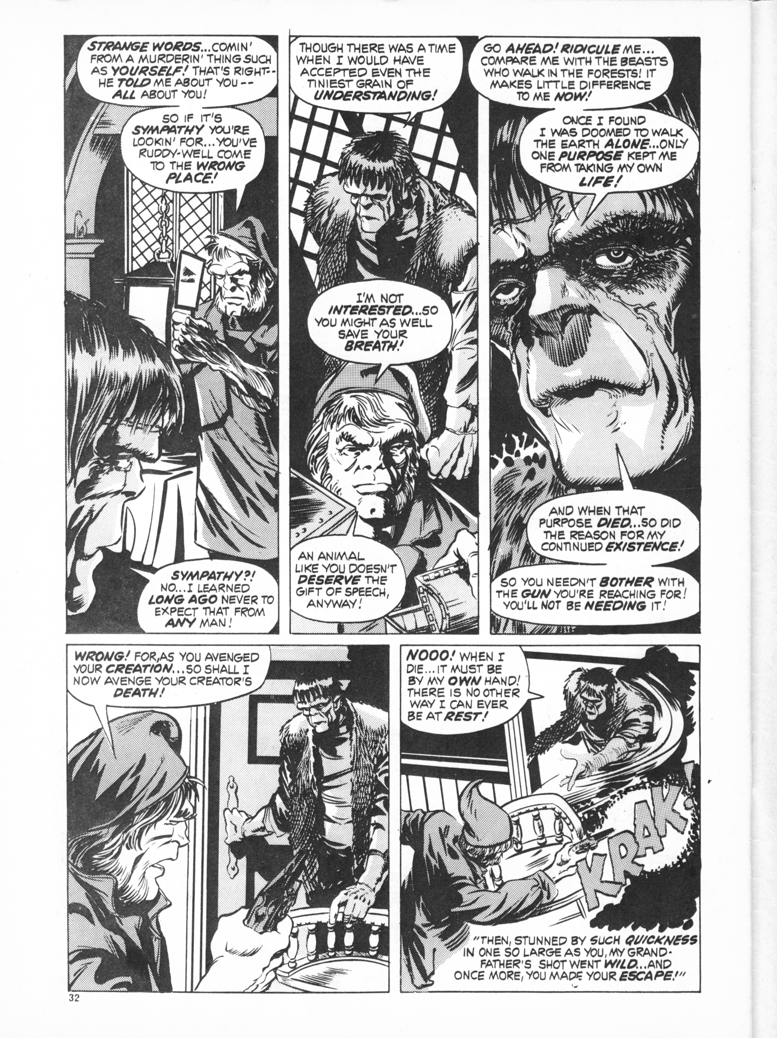 Read online Dracula Lives (1974) comic -  Issue #6 - 32