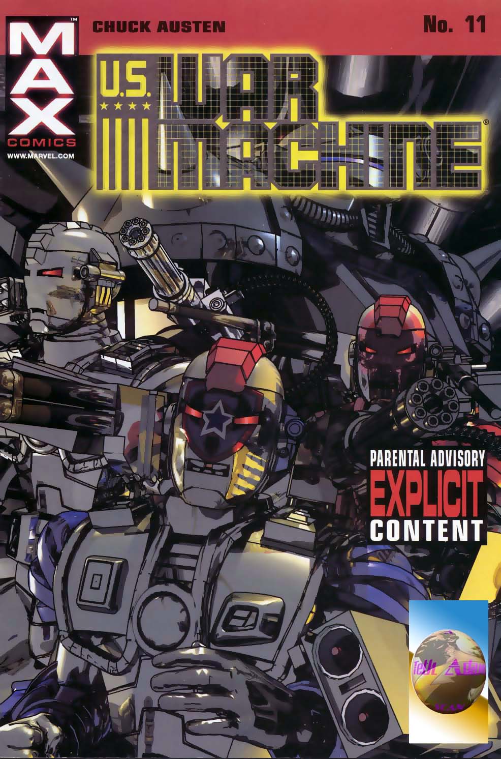 Read online U.S. War Machine comic -  Issue #11 - 1