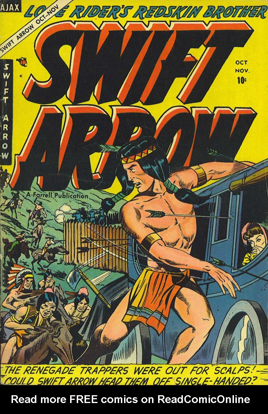 Read online Swift Arrow (1954) comic -  Issue #5 - 1