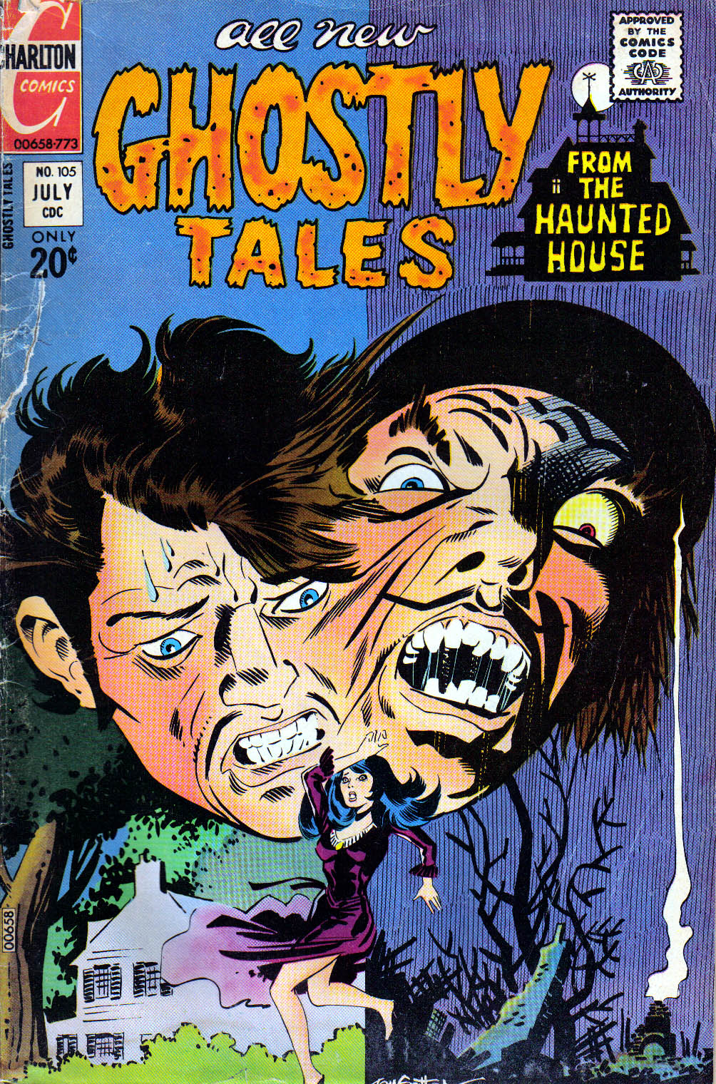 Read online Ghostly Tales comic -  Issue #105 - 1