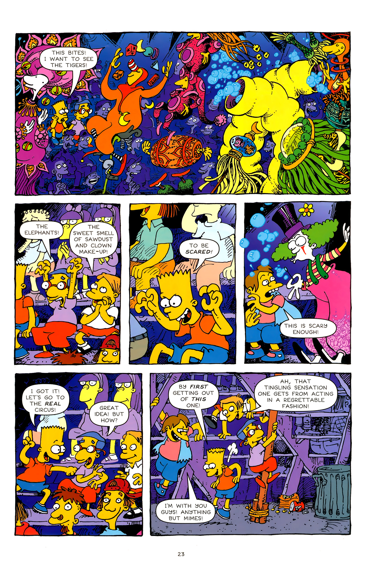 Read online Bongo Comics Free-For-All! comic -  Issue #2011 - 20