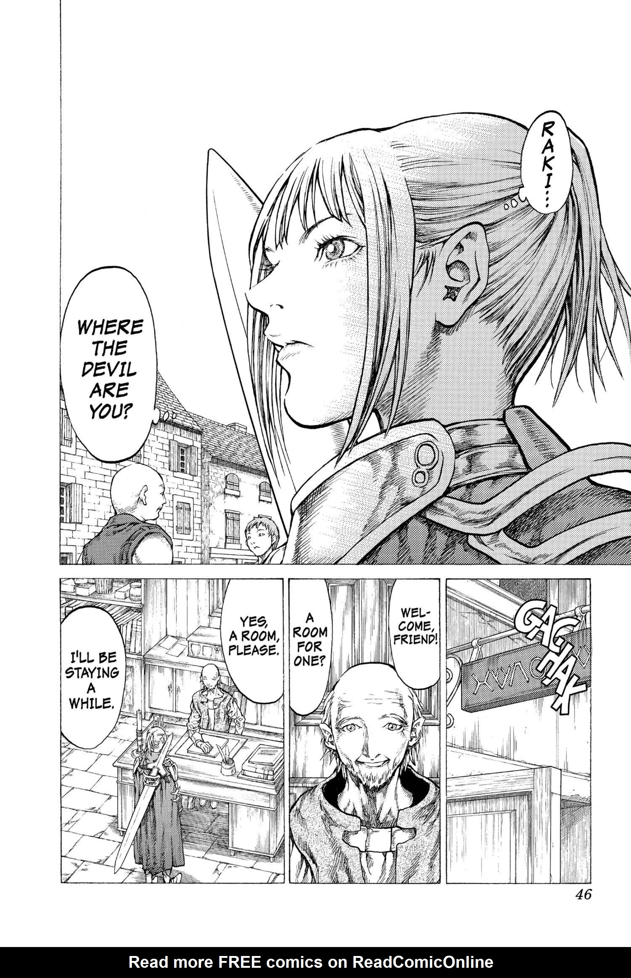 Read online Claymore comic -  Issue #8 - 43