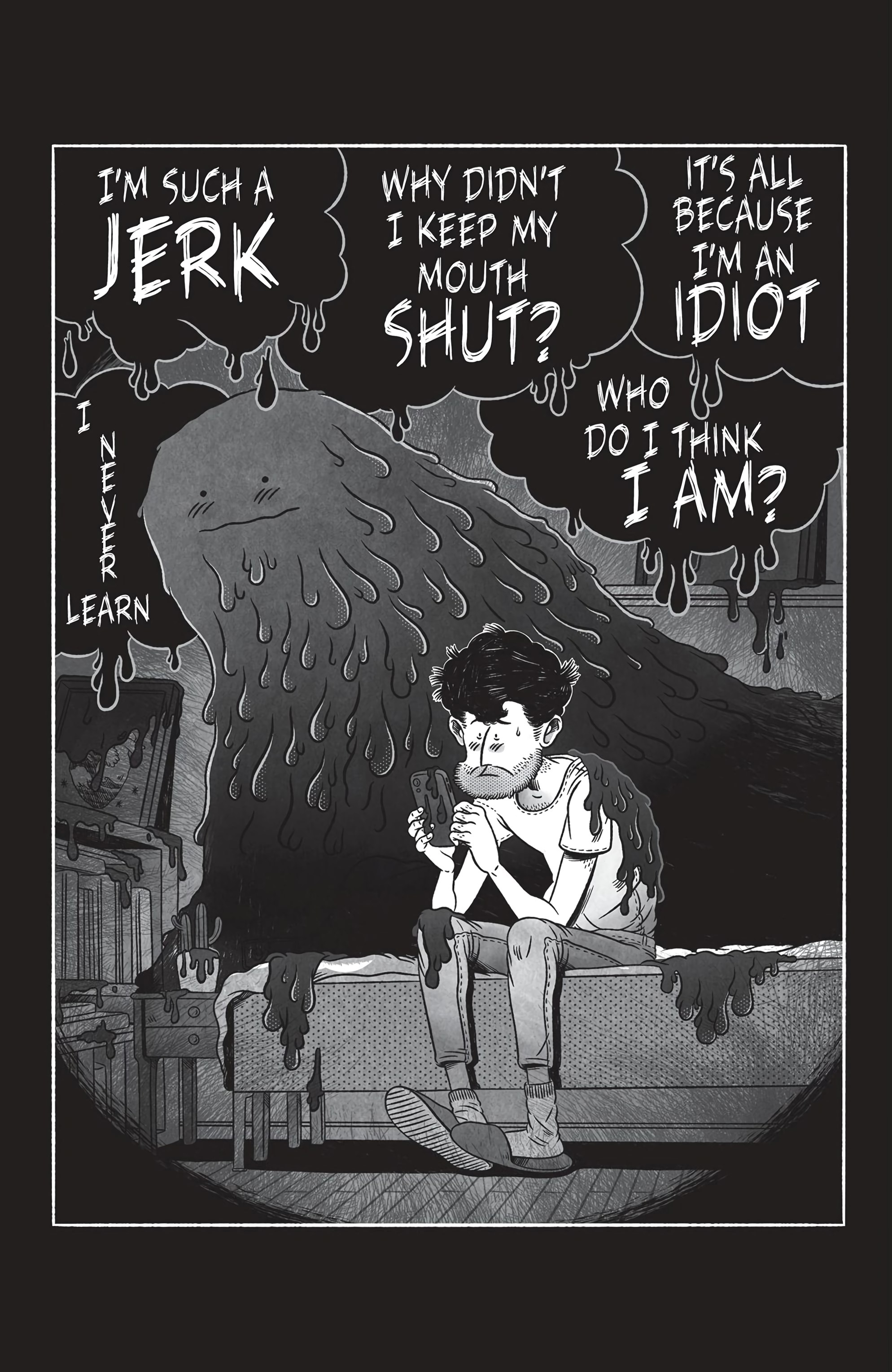 Read online Monstermind: Dealing with Anxiety & Self-Doubt comic -  Issue # TPB - 76