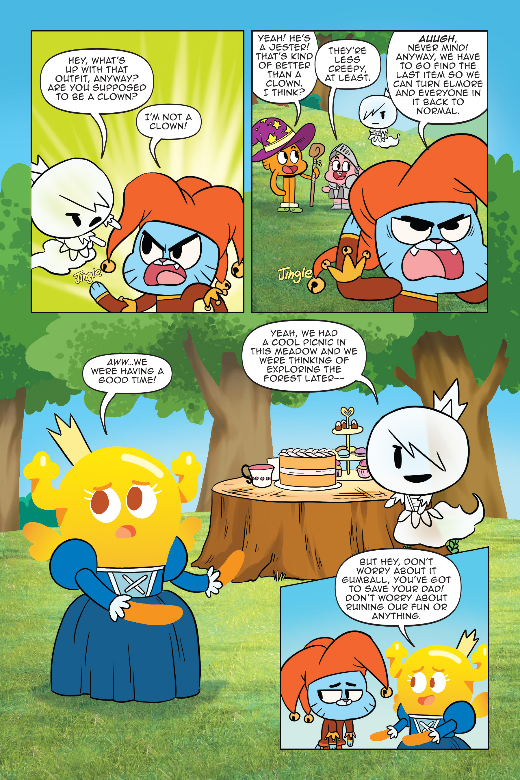 Read online The Amazing World of Gumball: Fairy Tale Trouble comic -  Issue # Full - 82