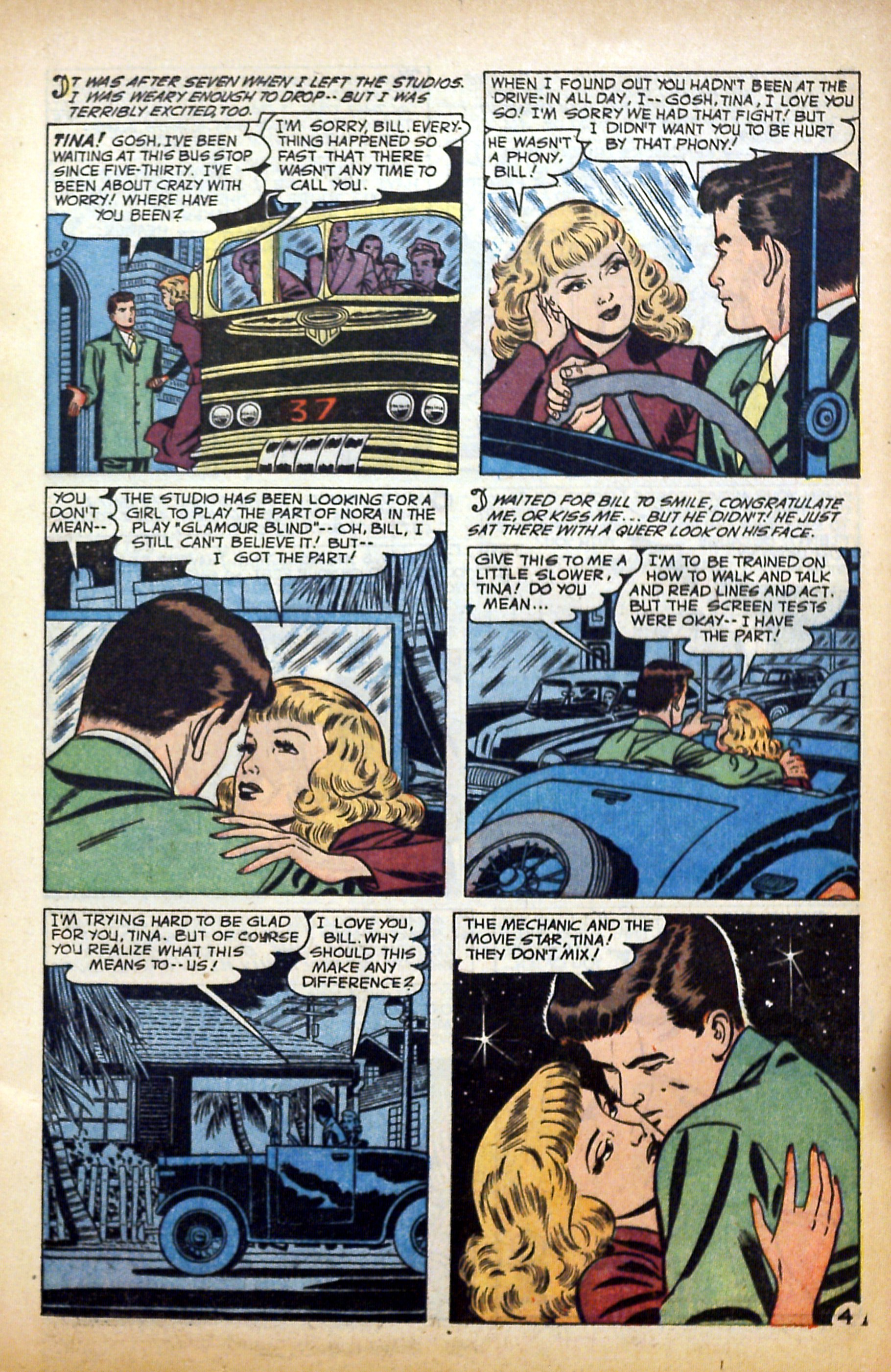 Read online Glamorous Romances comic -  Issue #77 - 13