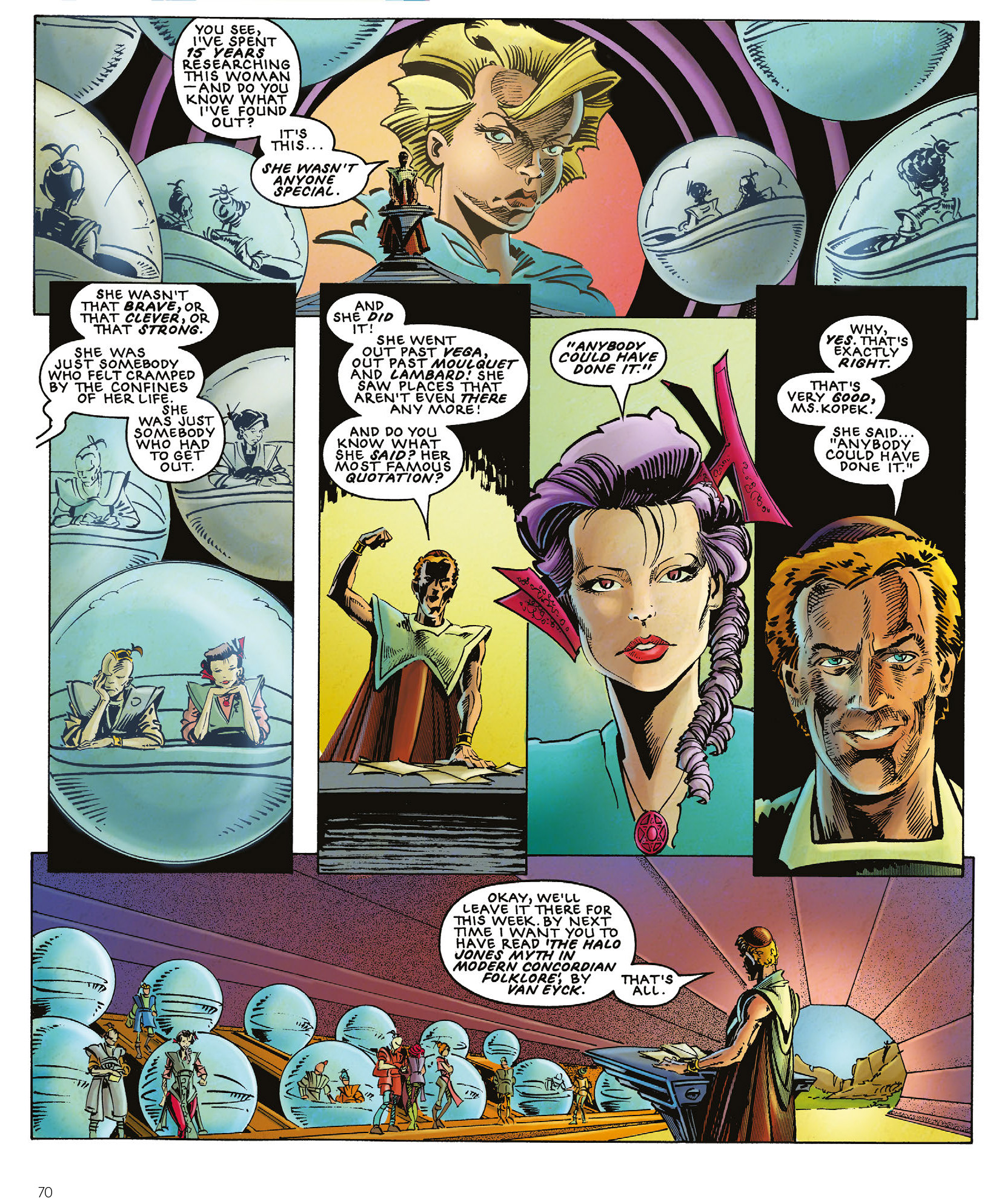 Read online The Ballad of Halo Jones: Full Colour Omnibus Edition comic -  Issue # TPB (Part 1) - 72