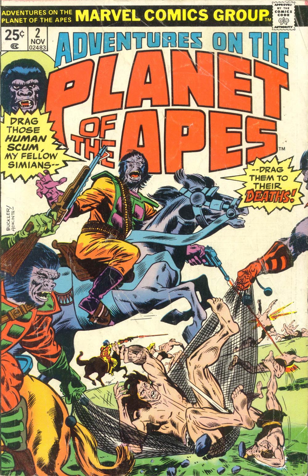 Read online Adventures on the Planet of the Apes comic -  Issue #2 - 1