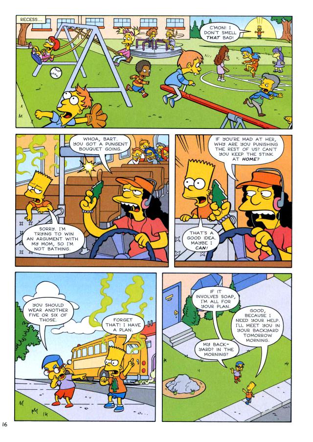 Read online Bongo Comics Free-For-All! comic -  Issue #2008 - 16