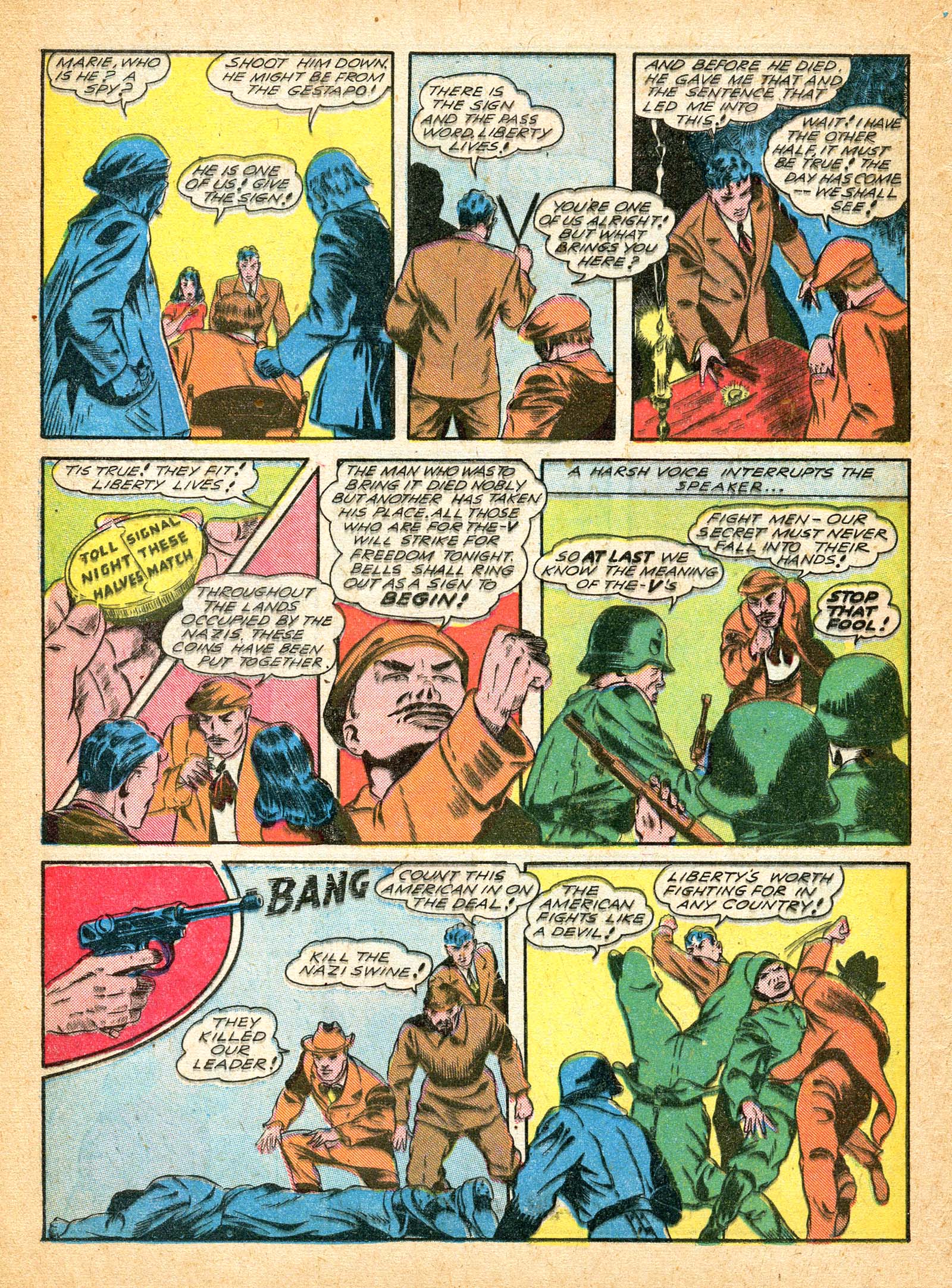 Read online Major Victory Comics comic -  Issue #1 - 46