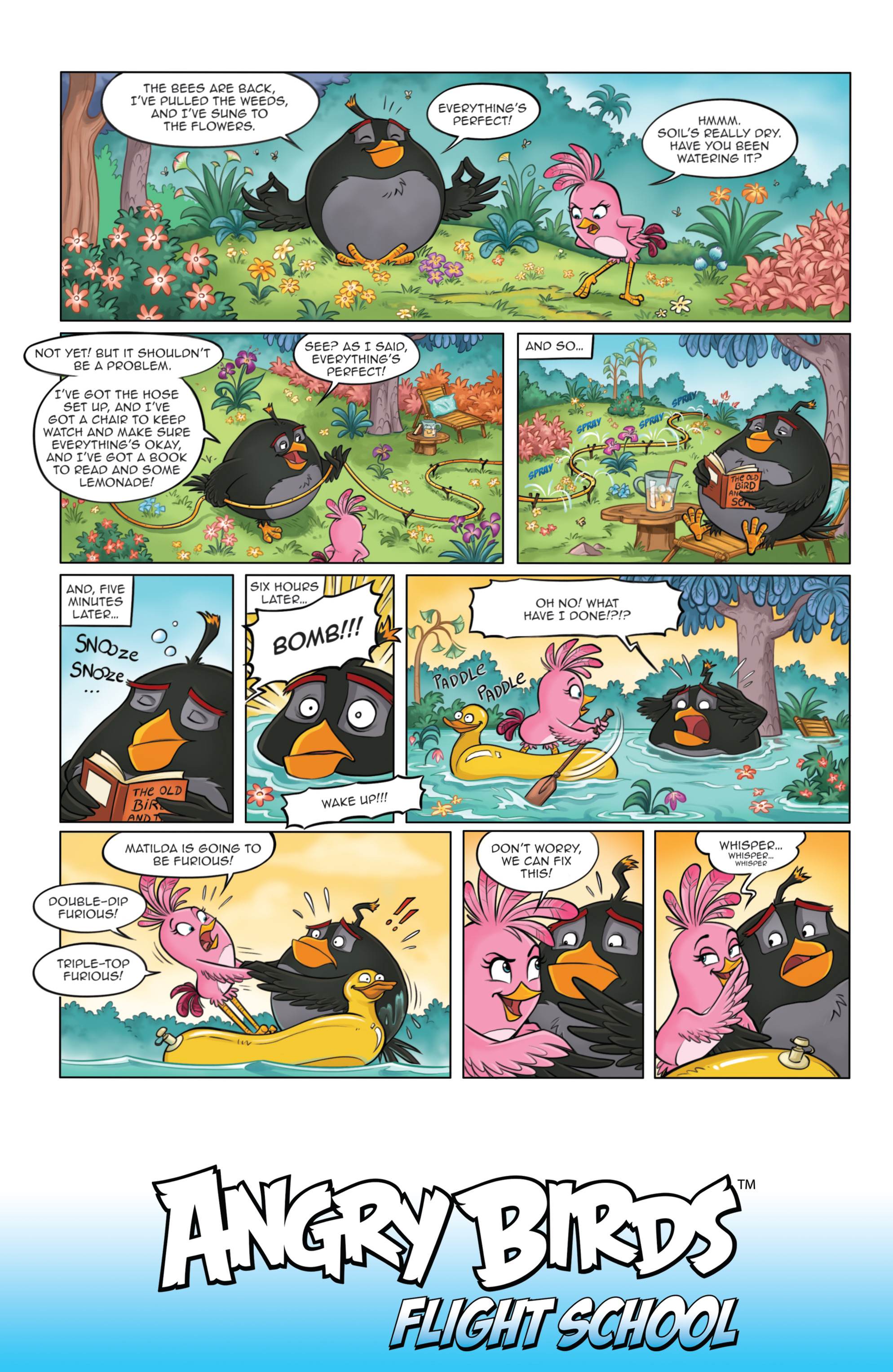 Read online Angry Birds: Flight School comic -  Issue #1 - 15