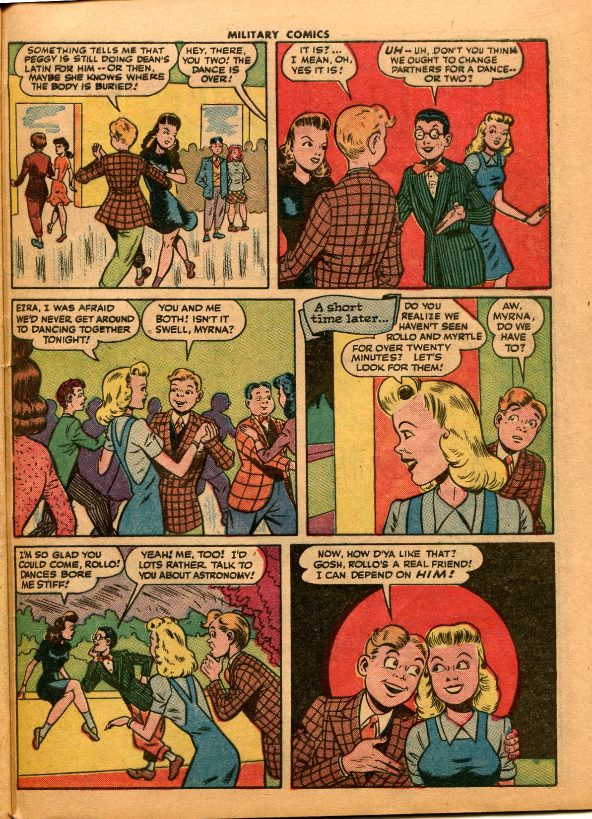 Read online Military Comics comic -  Issue #41 - 49