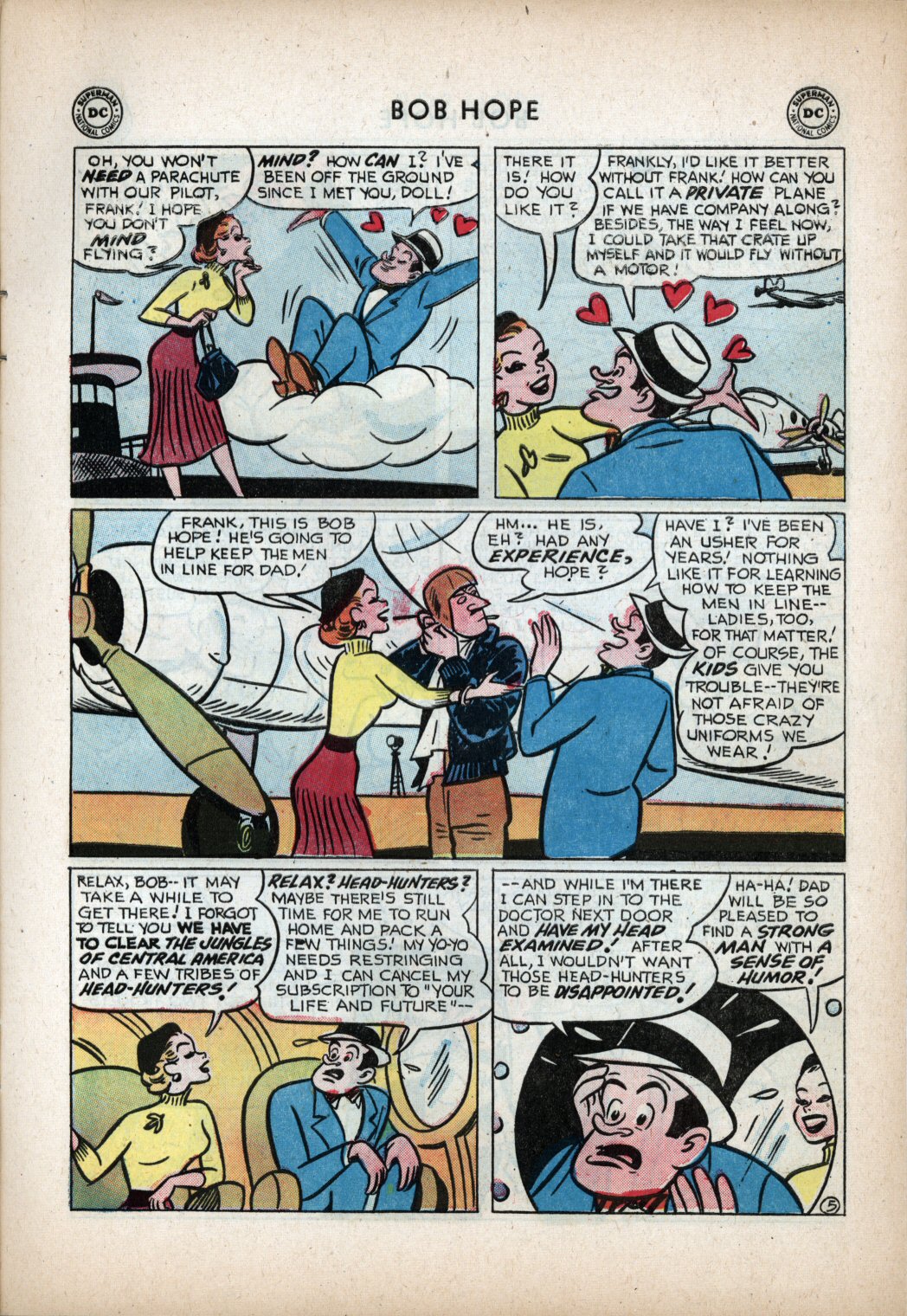 Read online The Adventures of Bob Hope comic -  Issue #44 - 7