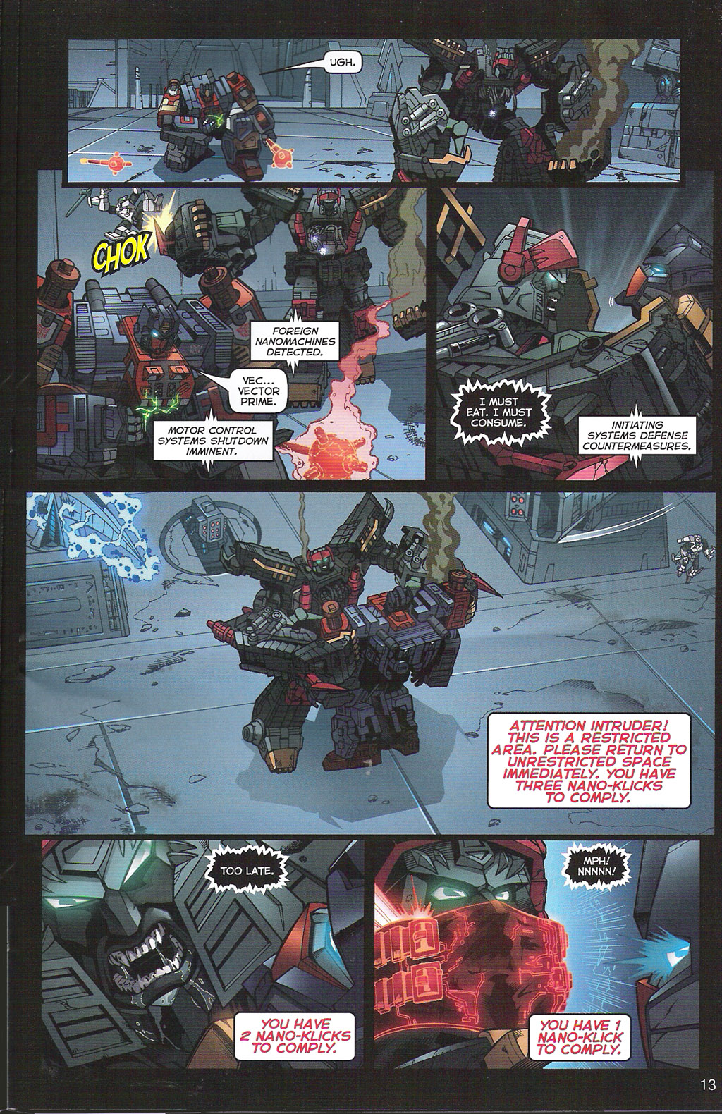 Read online Transformers: Collectors' Club comic -  Issue #5 - 13