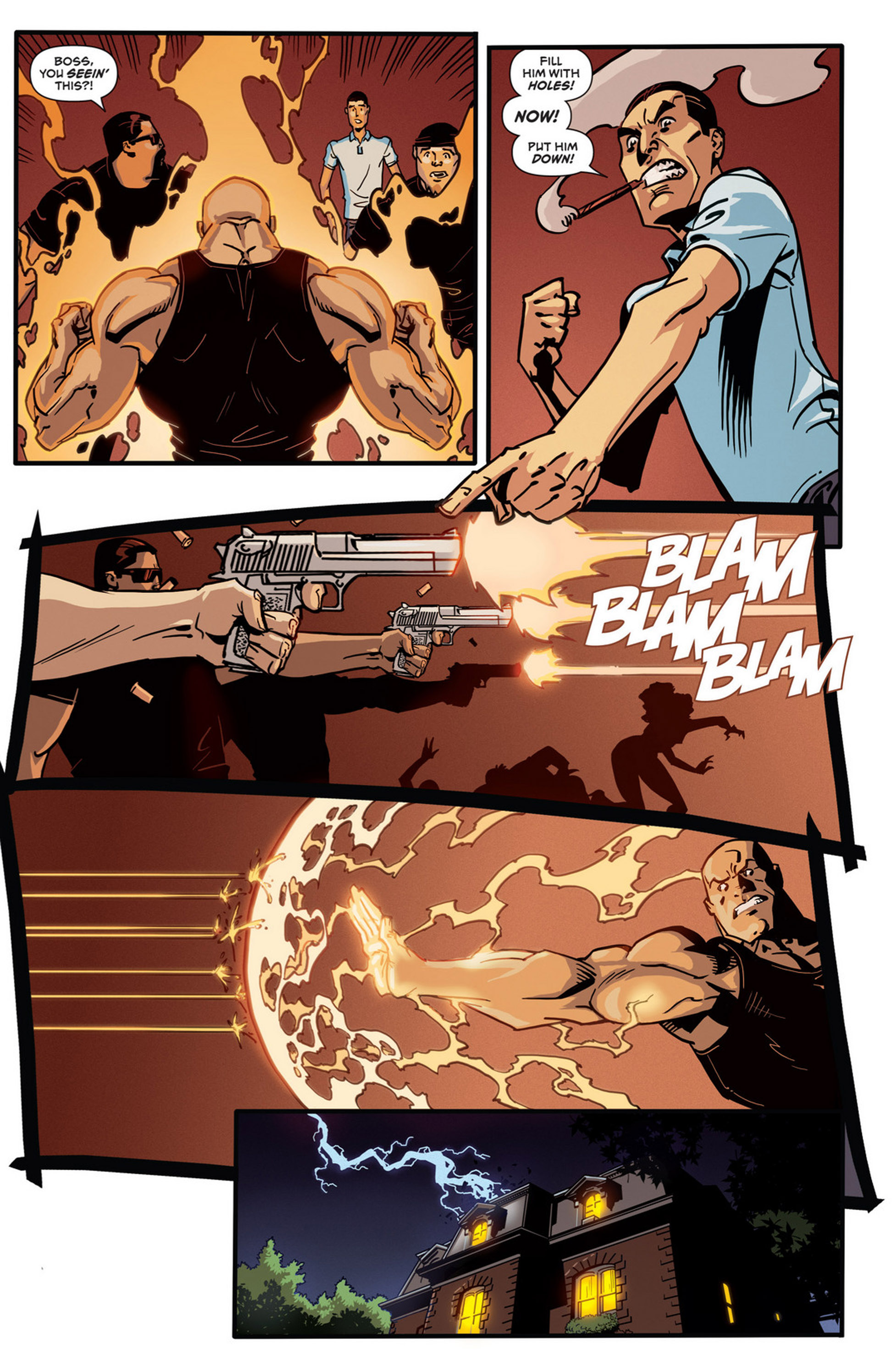 Read online Grimm Fairy Tales presents Godstorm comic -  Issue #2 - 20
