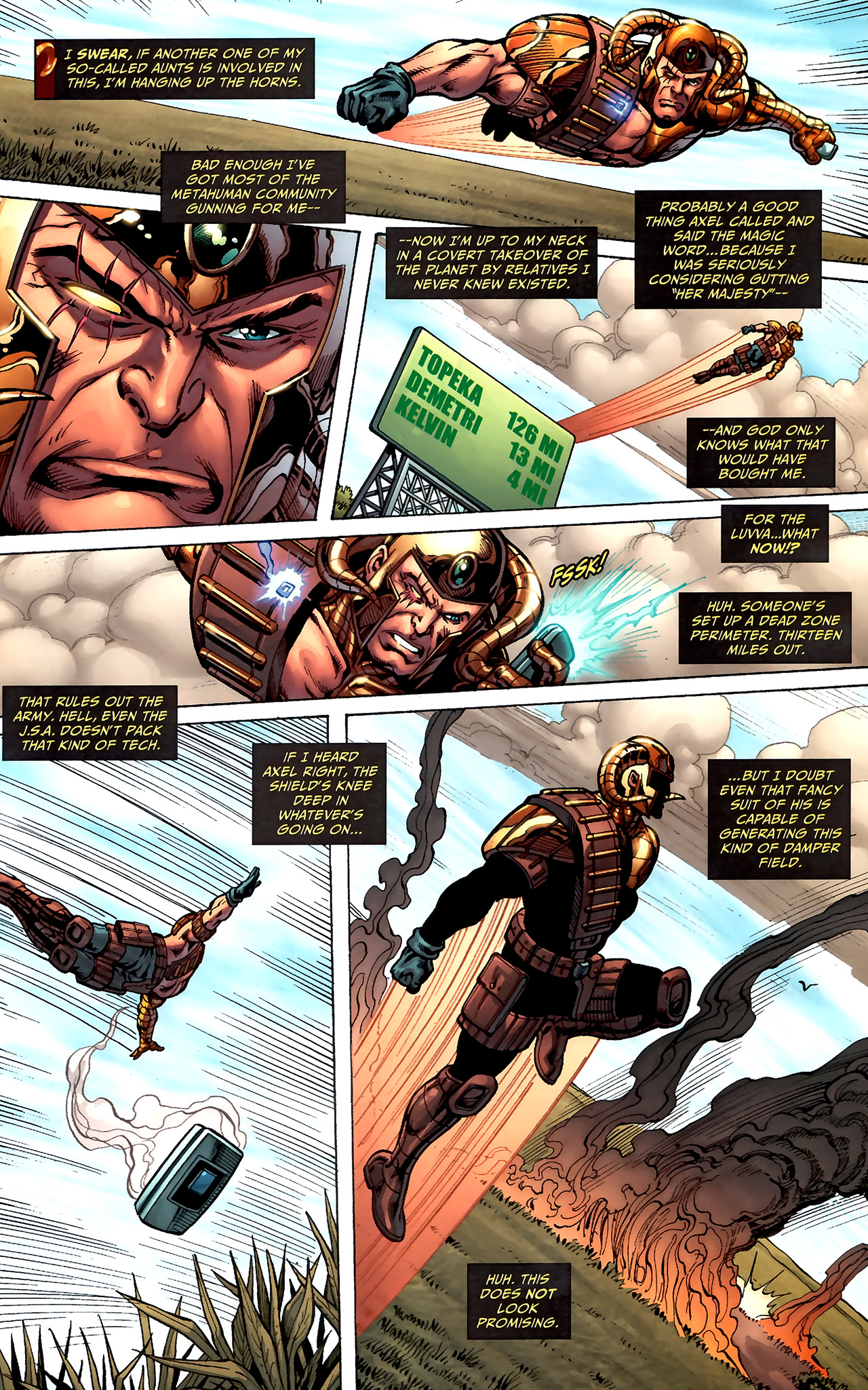 Read online Magog comic -  Issue #9 - 16