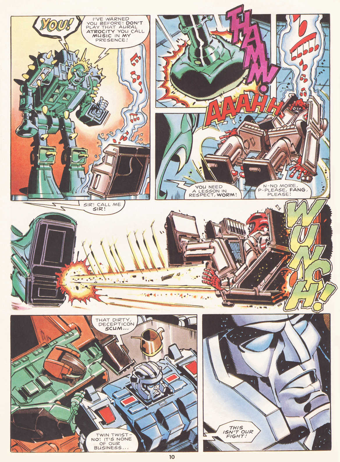 Read online The Transformers (UK) comic -  Issue #82 - 10