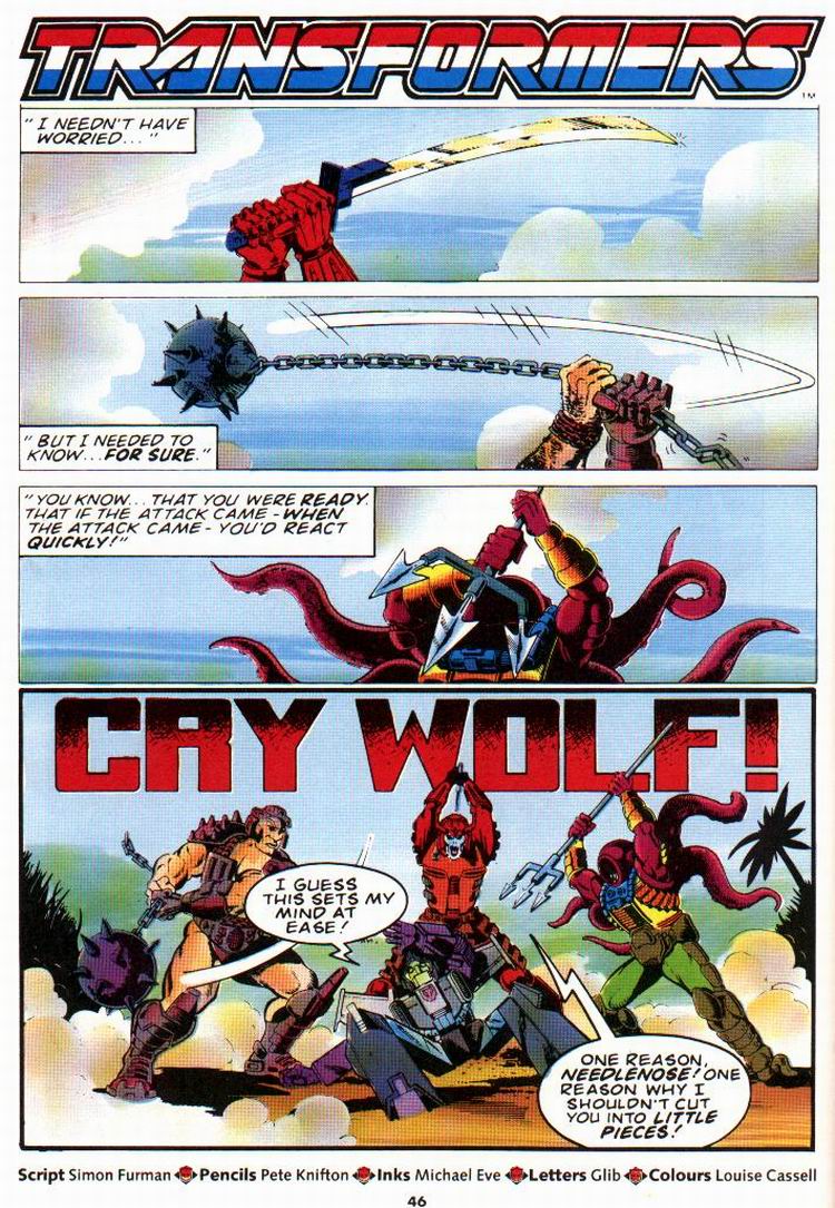 Read online The Transformers Annual comic -  Issue #1991 - 40
