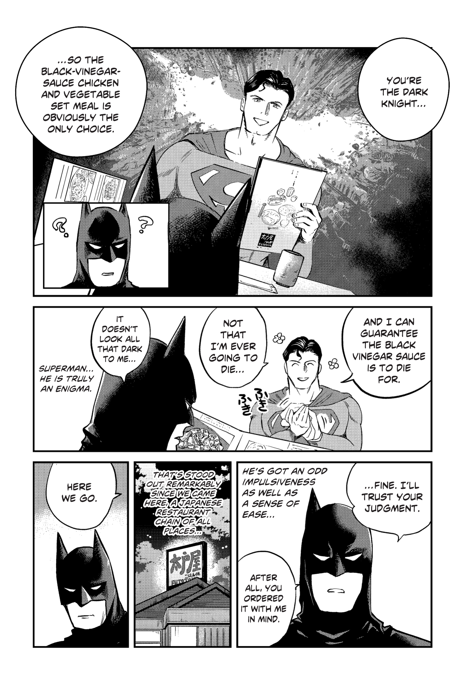 Read online Superman vs. Meshi comic -  Issue #4 - 11