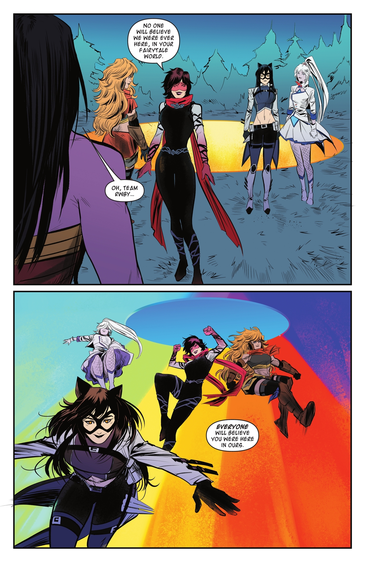 Read online DC/RWBY comic -  Issue #7 - 19