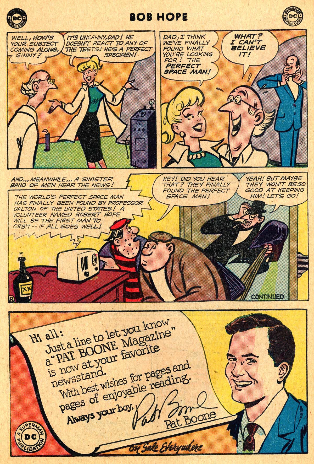 Read online The Adventures of Bob Hope comic -  Issue #60 - 10