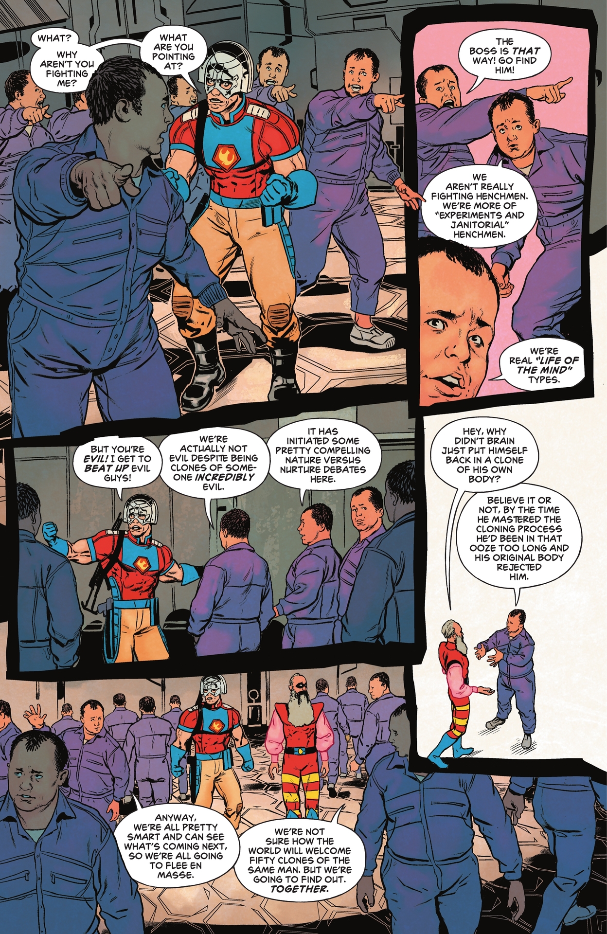 Read online Peacemaker Tries Hard! comic -  Issue #5 - 9