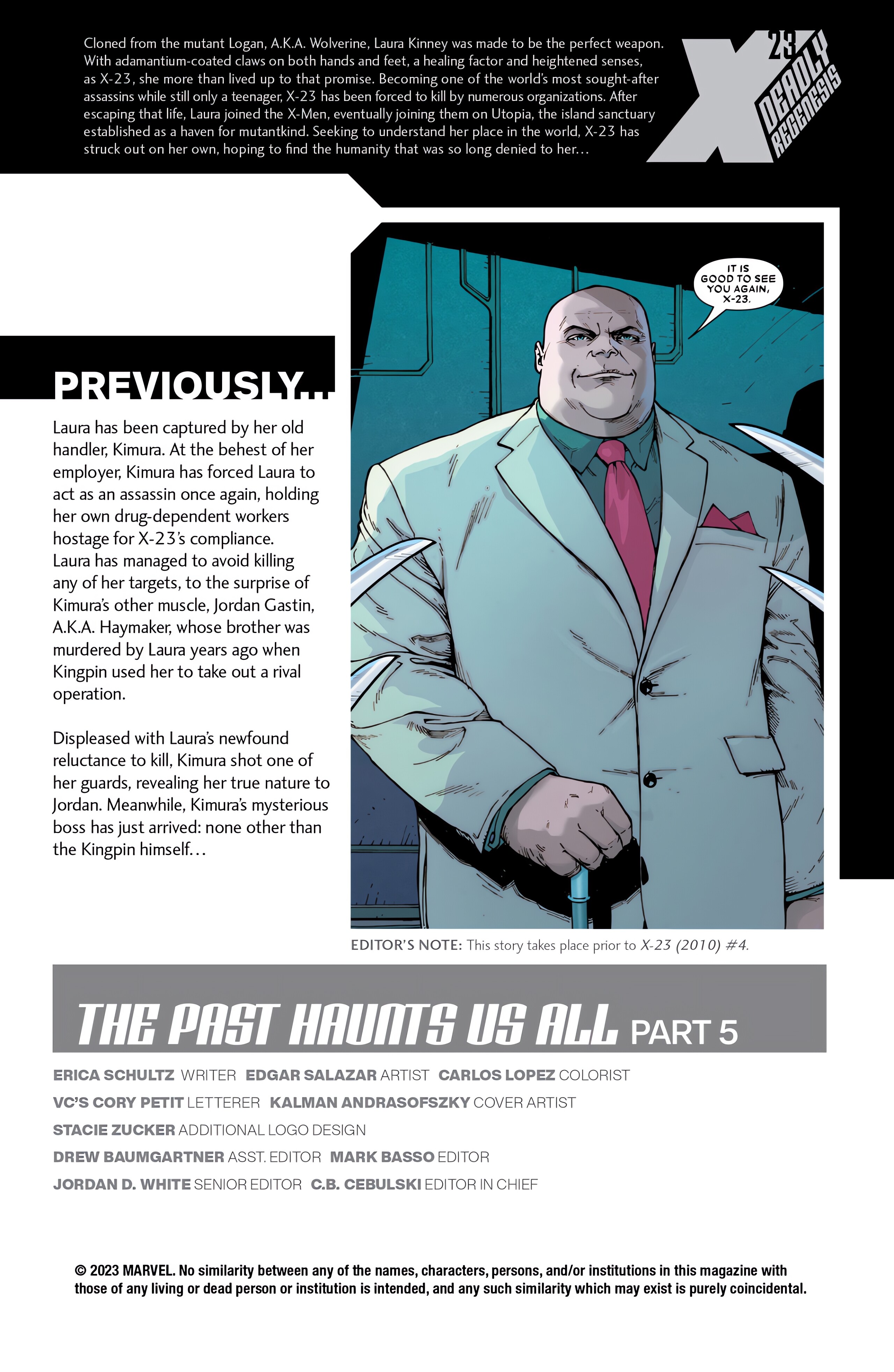 Read online X-23: Deadly Regenesis comic -  Issue #5 - 2