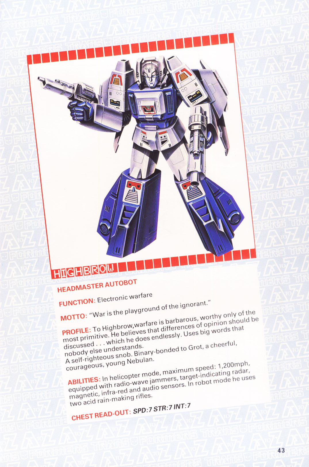 Read online The Transformers Annual comic -  Issue #1987 - 36