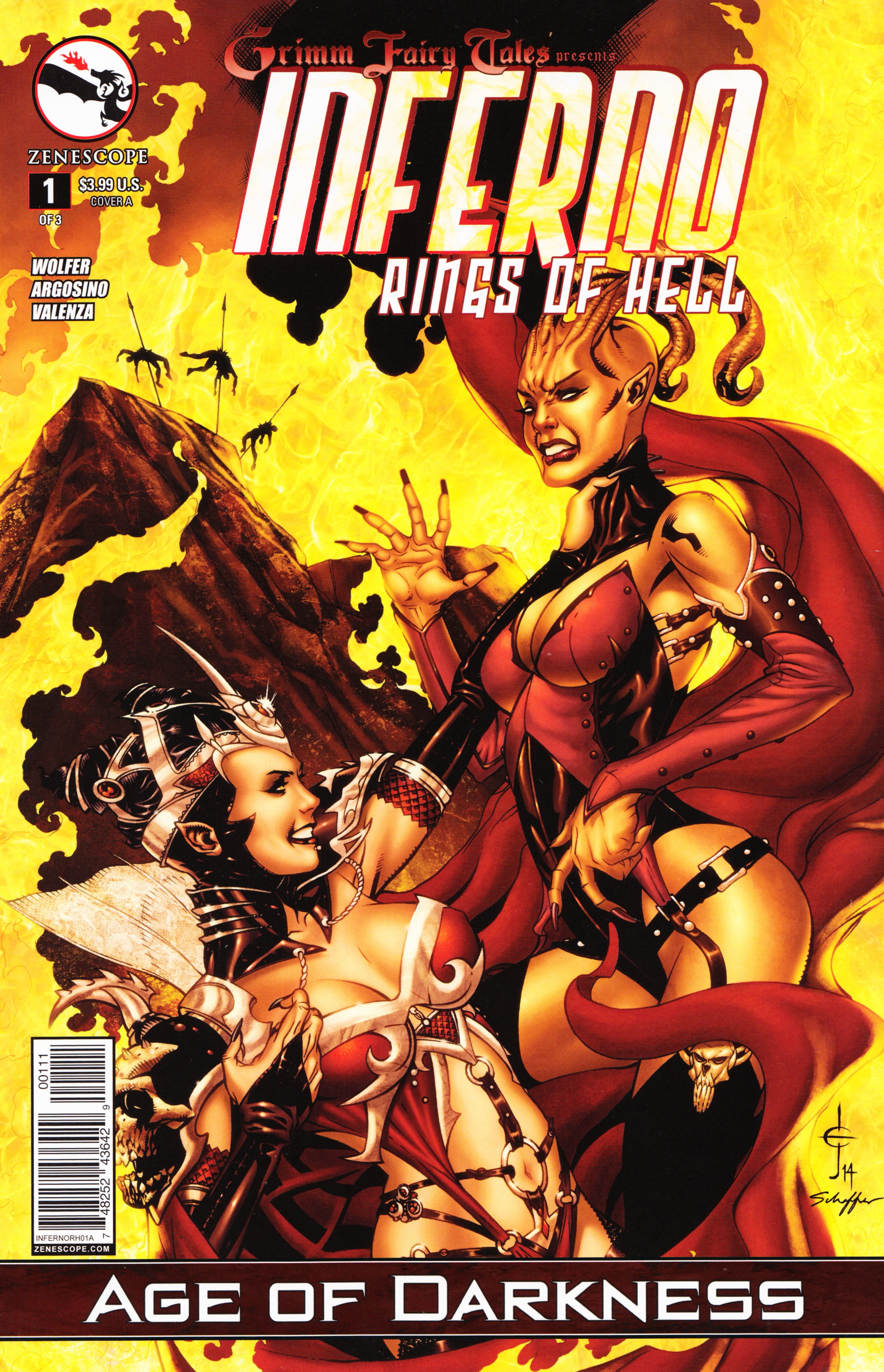 Read online Grimm Fairy Tales presents Inferno: Rings of Hell comic -  Issue #1 - 1
