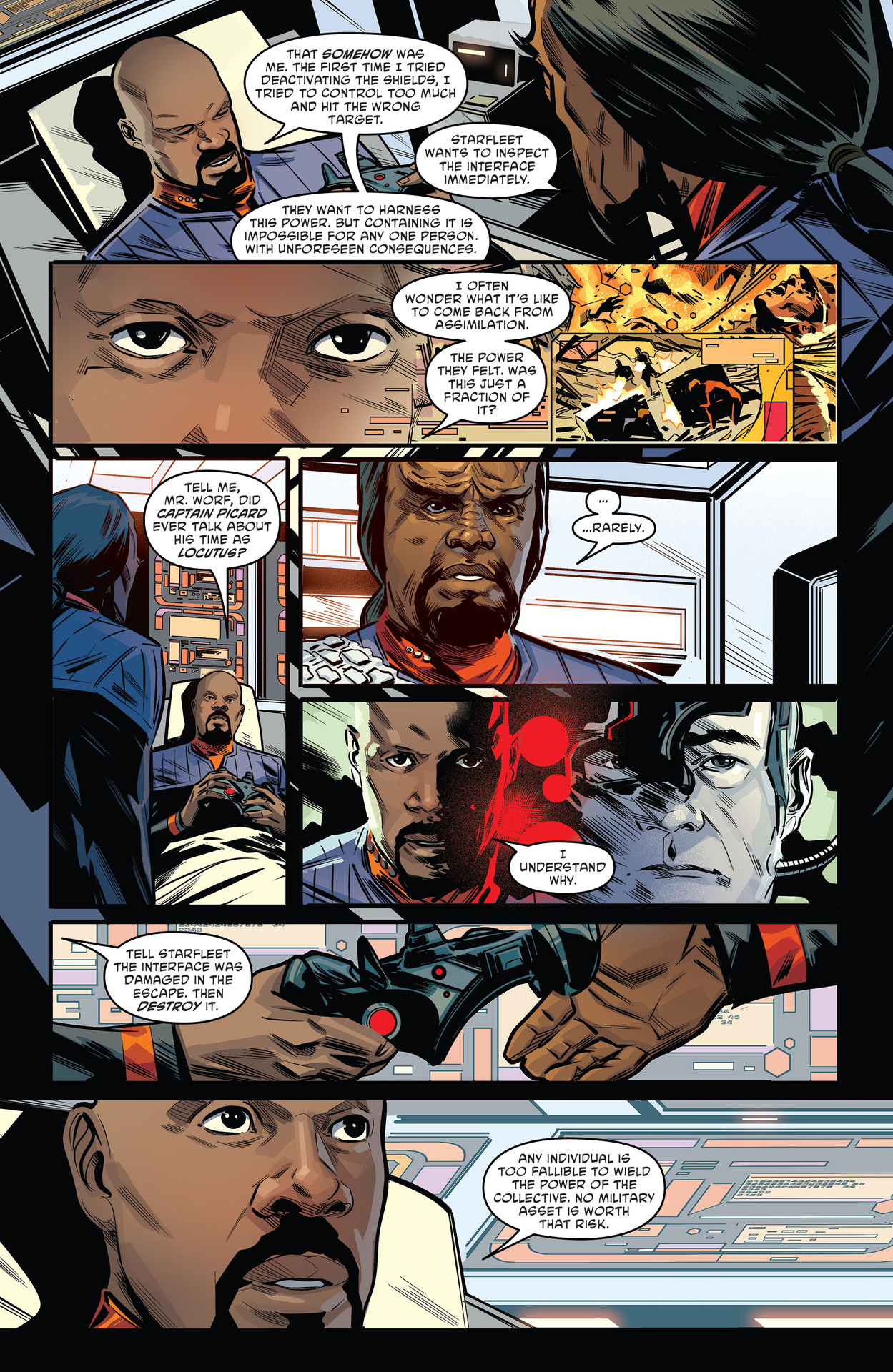 Read online Star Trek: Deep Space Nine - The Dog of War comic -  Issue #5 - 17