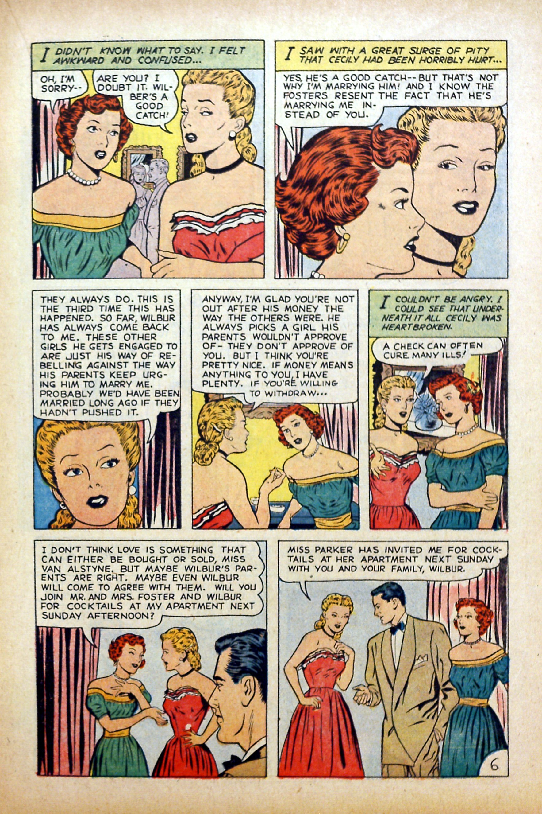 Read online Glamorous Romances comic -  Issue #85 - 15