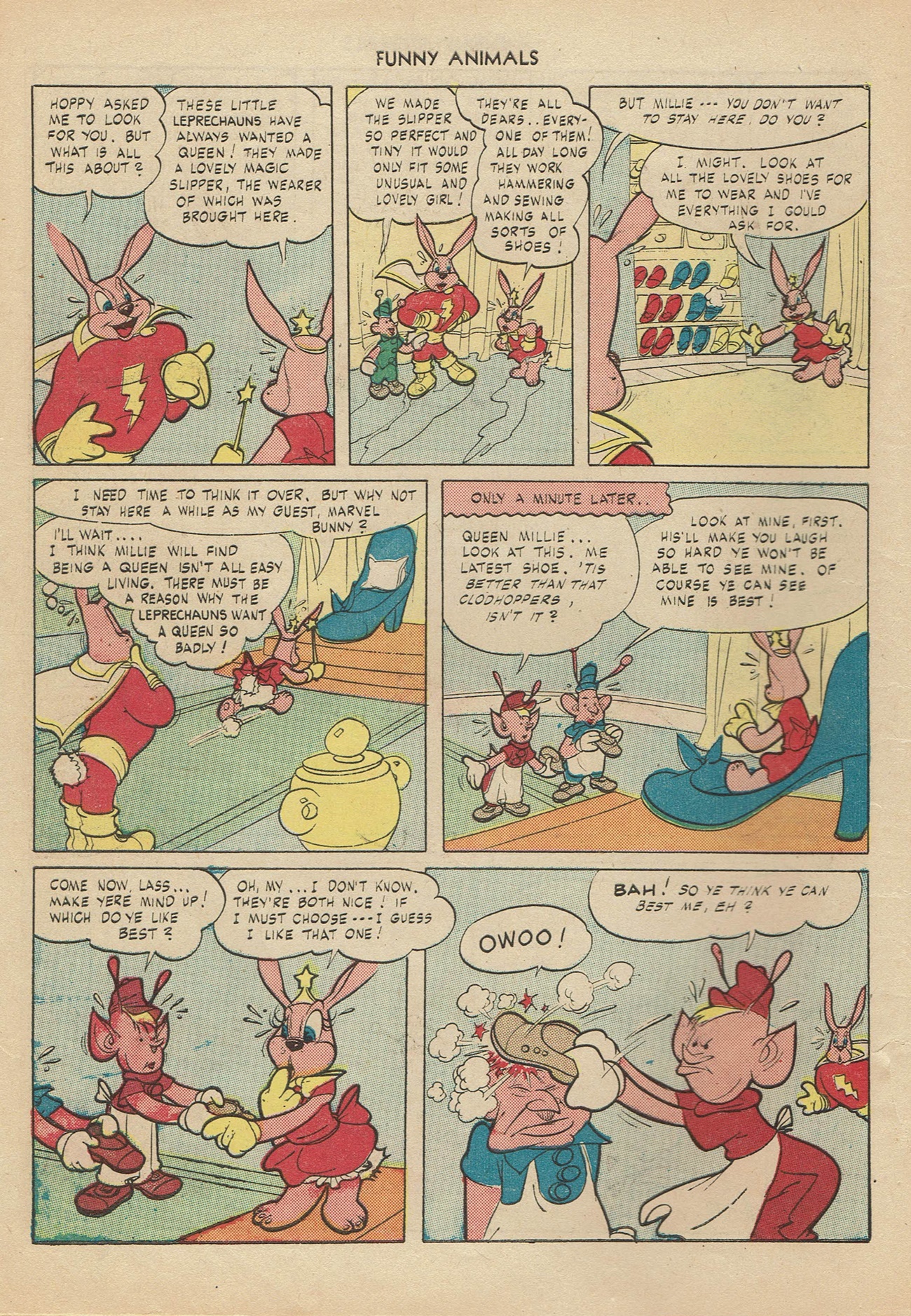 Read online Fawcett's Funny Animals comic -  Issue #39 - 8
