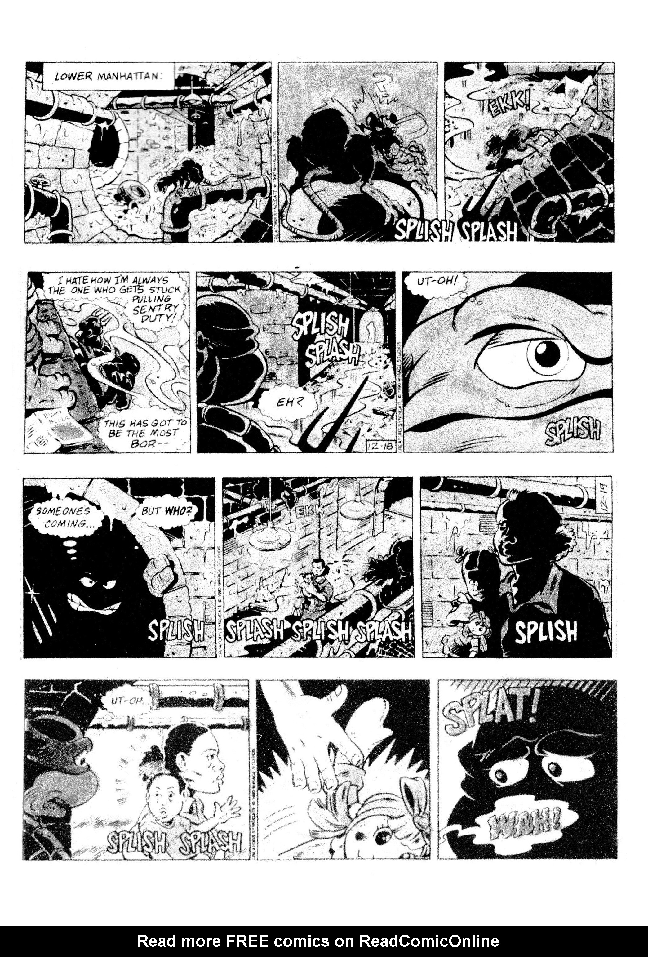 Read online Teenage Mutant Ninja Turtles: Complete Newspaper Daily Comic Strip Collection comic -  Issue # TPB 2 (Part 1) - 13