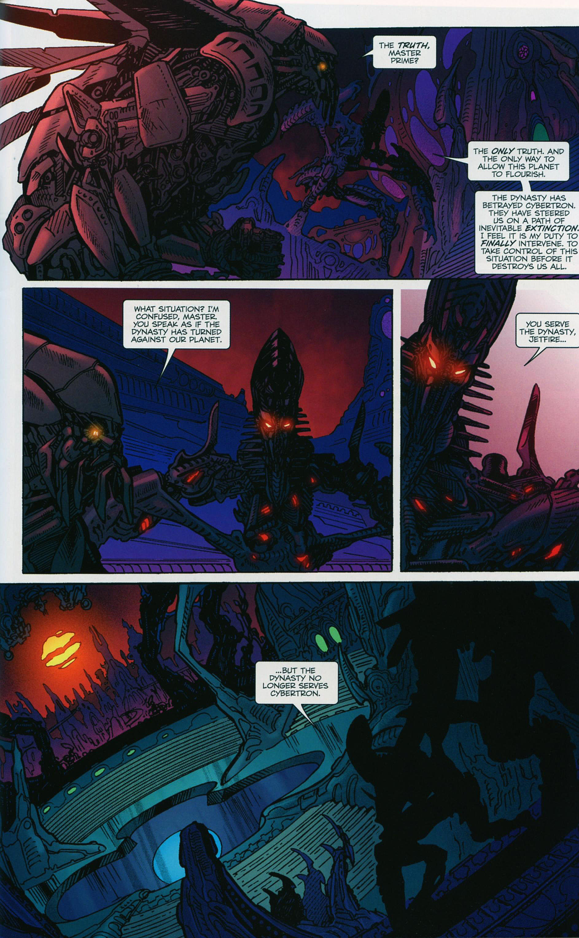 Read online Transformers: Tales of The Fallen comic -  Issue #3 - 6