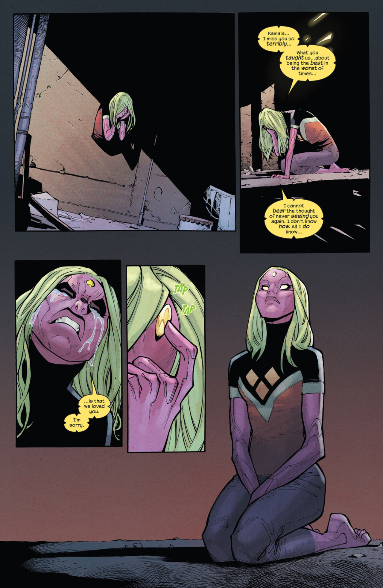 Read online Fallen Friend: The Death of Ms. Marvel comic -  Issue #1 - 25