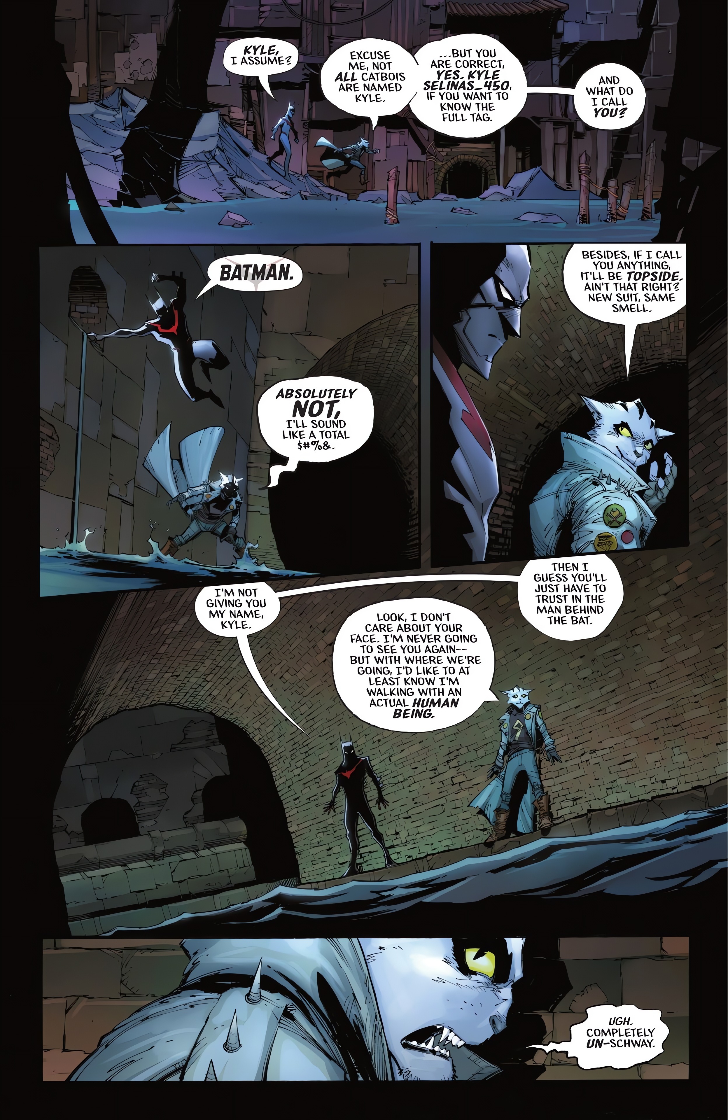 Read online Batman Beyond: Neo-Gothic comic -  Issue #1 - 20
