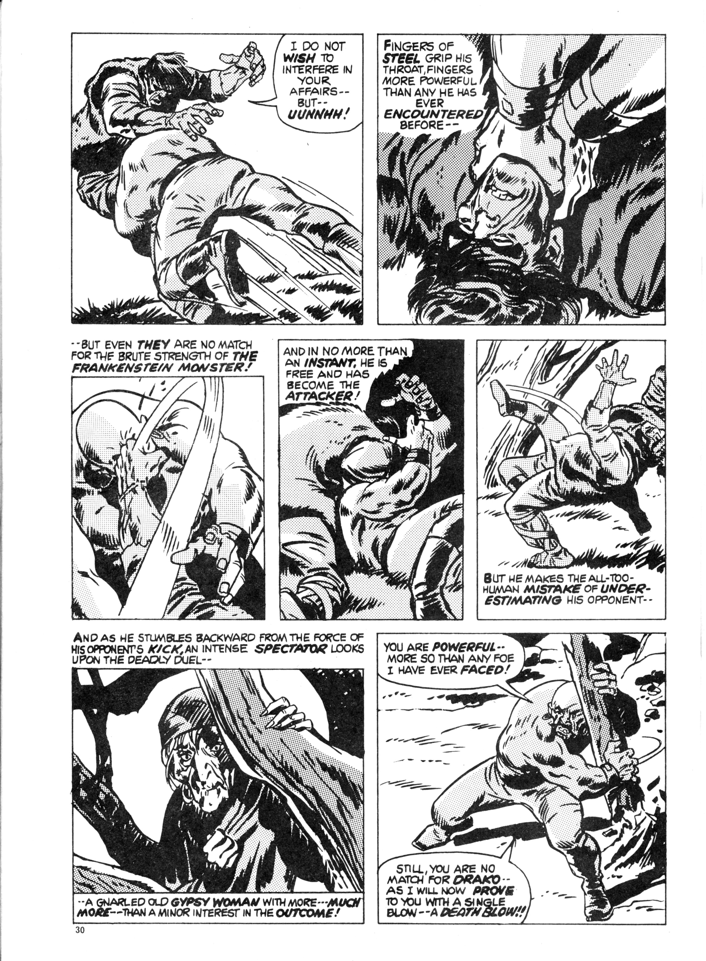 Read online Dracula Lives (1974) comic -  Issue #14 - 30