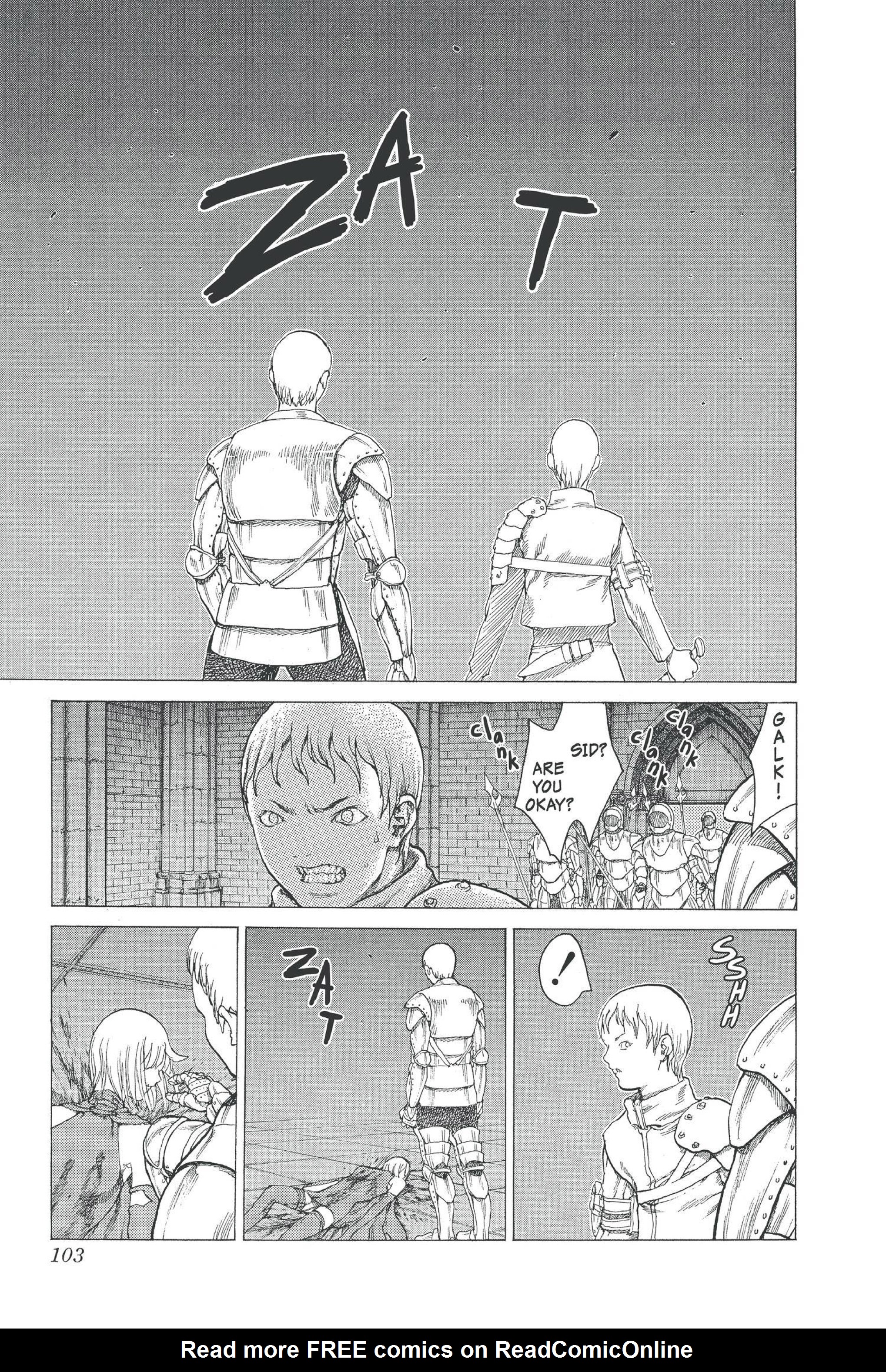 Read online Claymore comic -  Issue #2 - 99