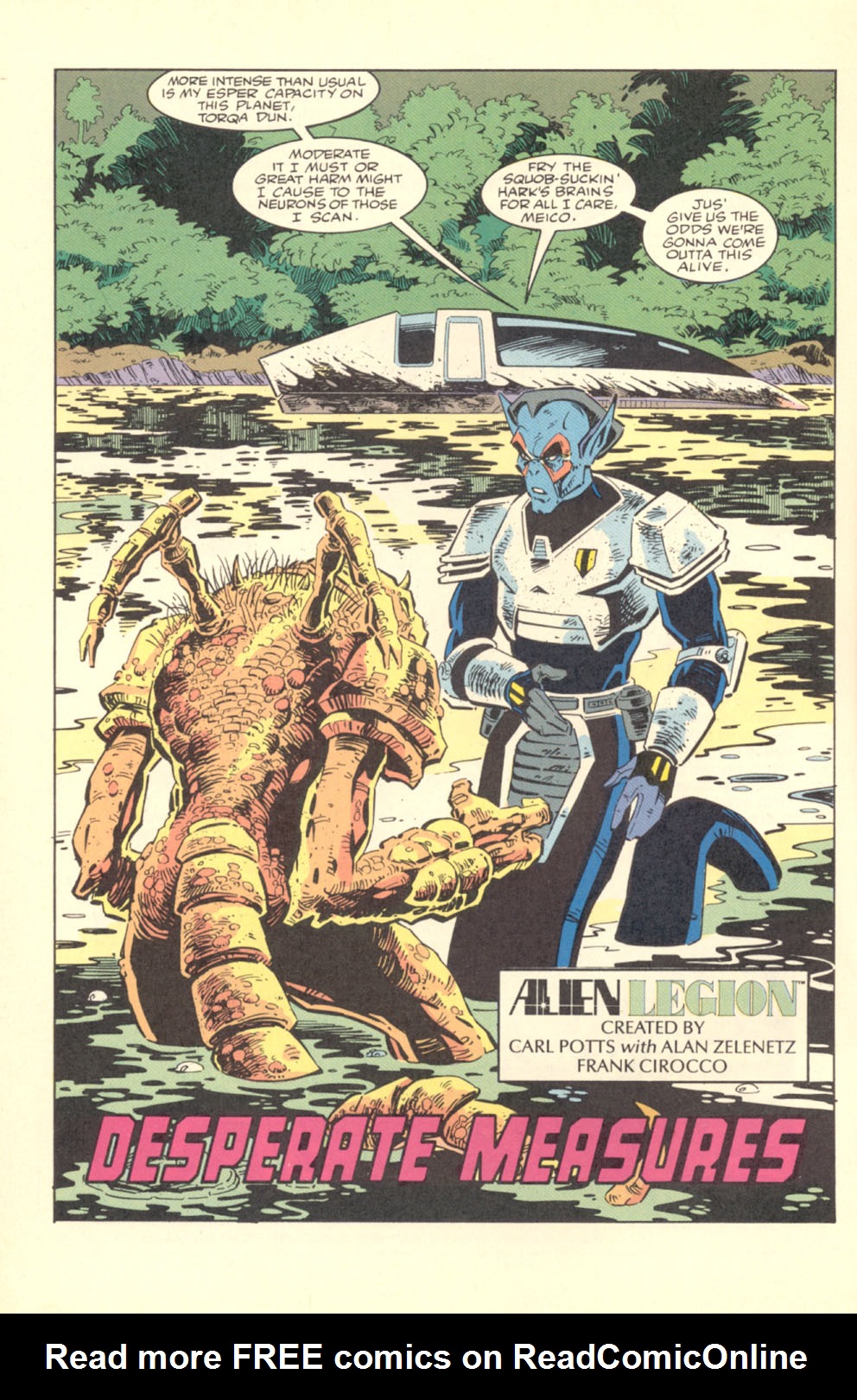 Read online Alien Legion comic -  Issue #10 - 4