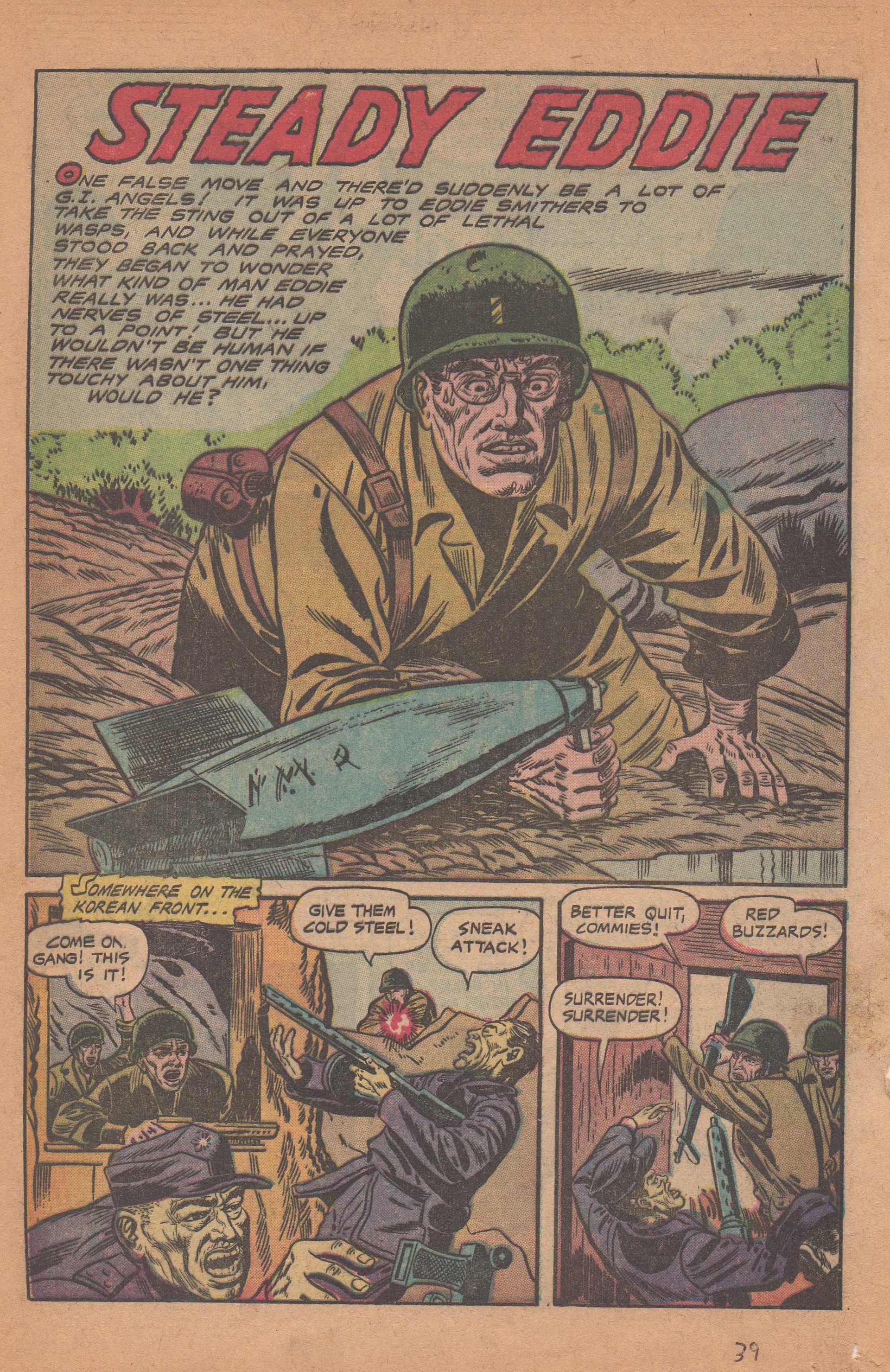 Read online Men in Action (1957) comic -  Issue #2 - 4