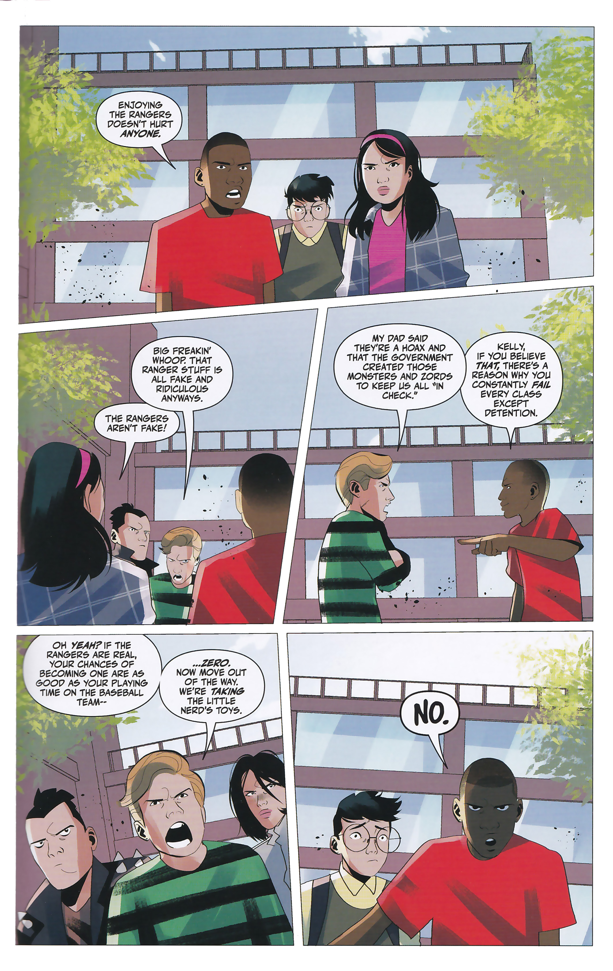 Read online Go Go Power Rangers Deluxe Edition comic -  Issue #2 - 5