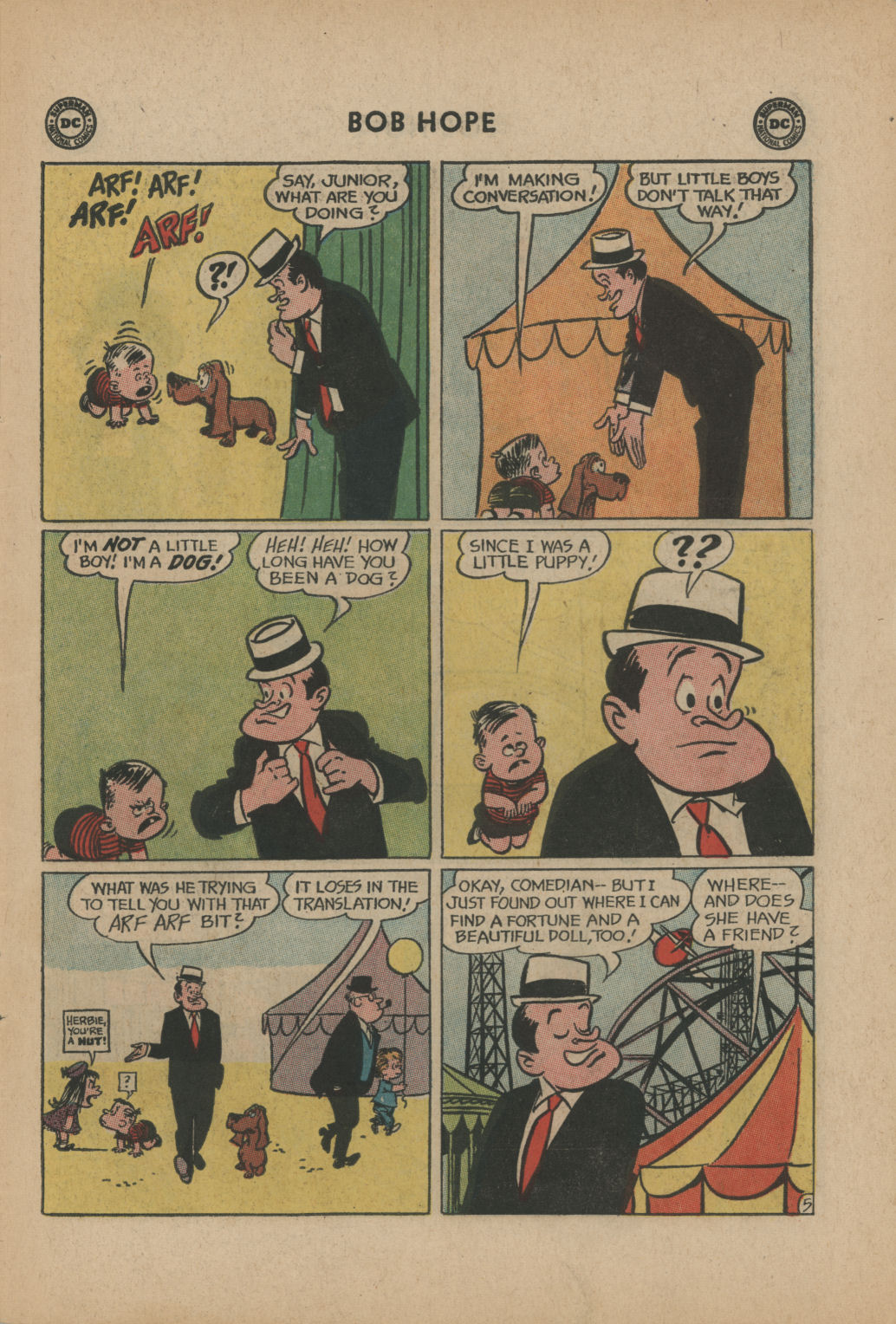 Read online The Adventures of Bob Hope comic -  Issue #87 - 7